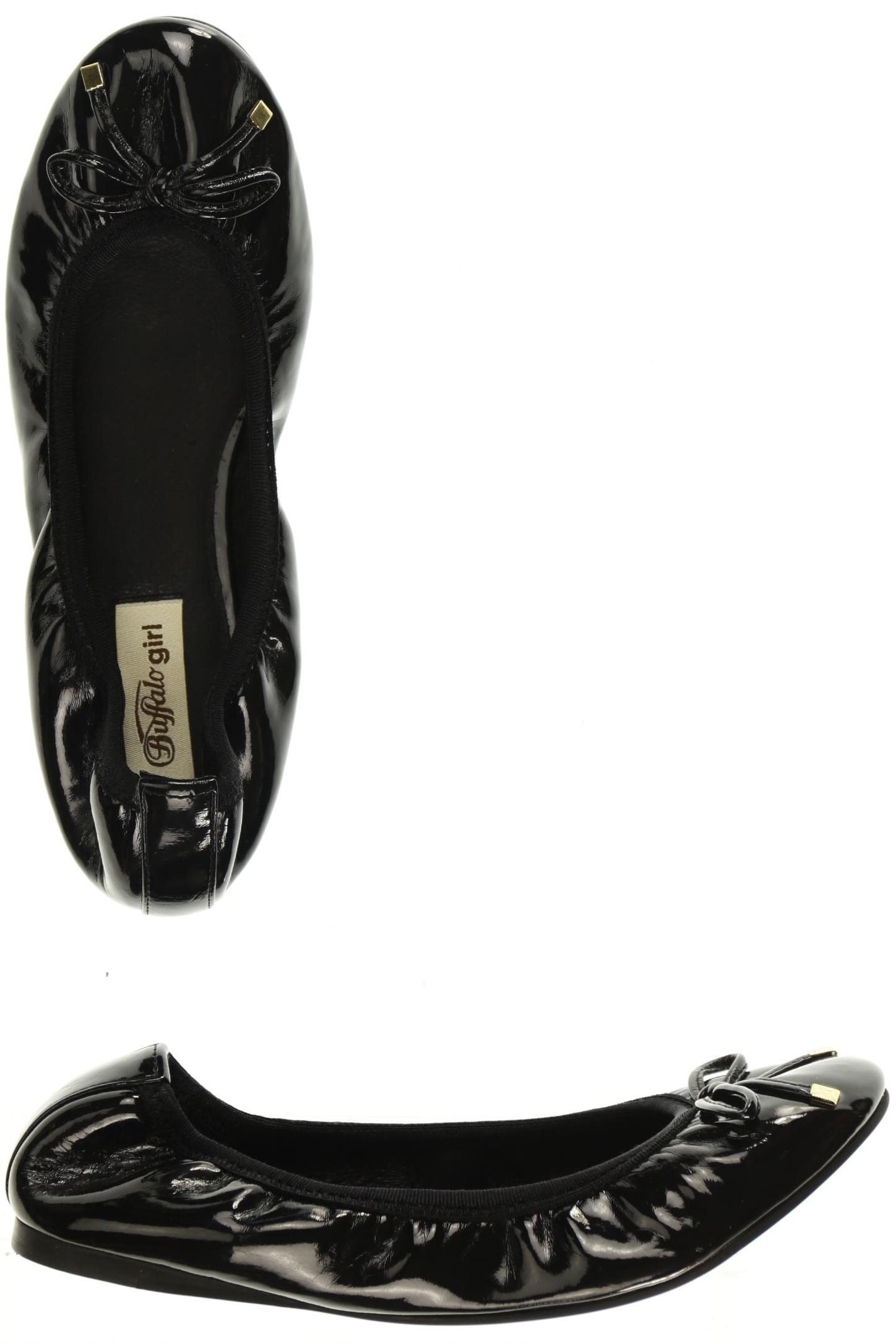 

Buffalo London Damen Ballerinas, schwarz, Gr. 37