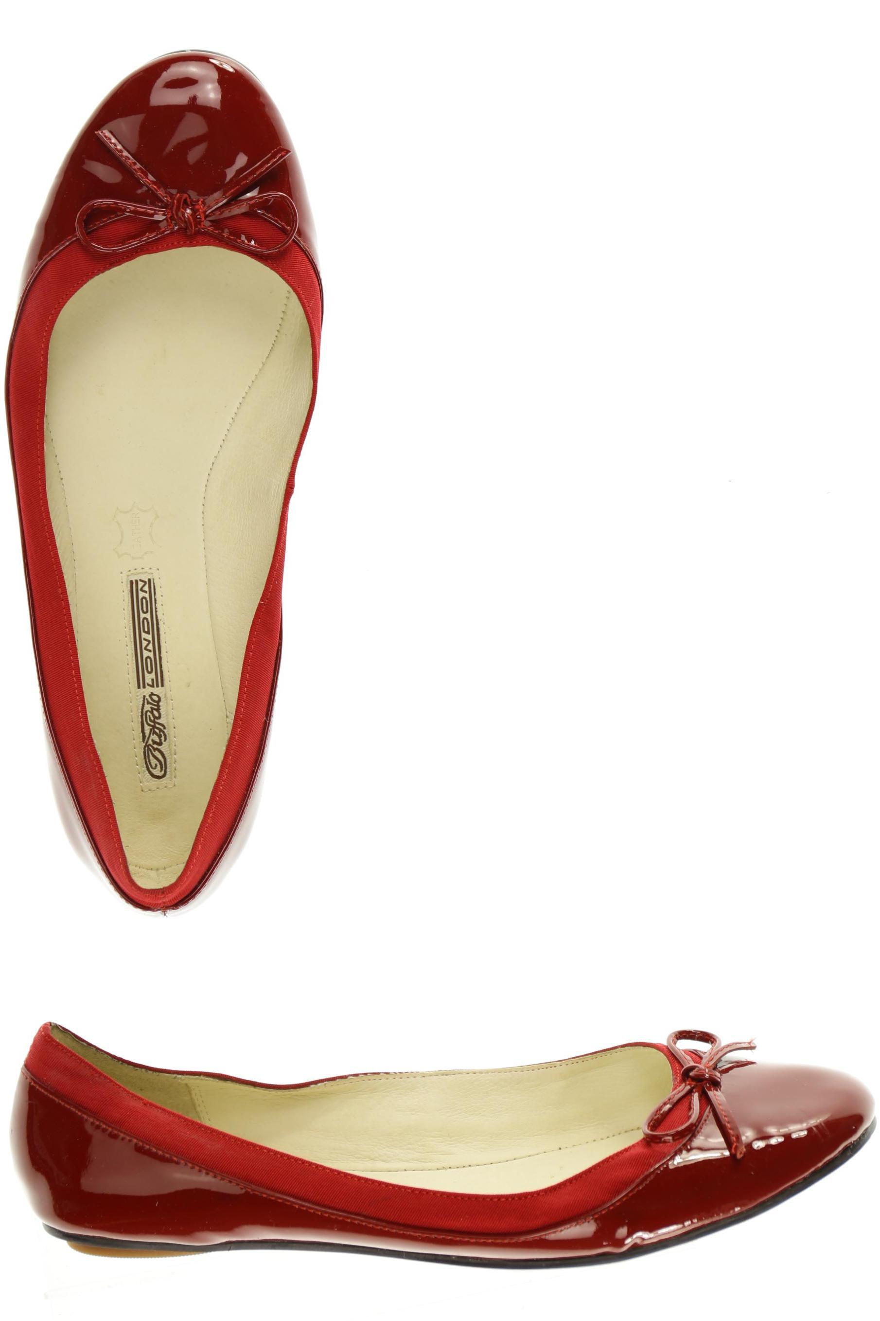 

Buffalo London Damen Ballerinas, rot, Gr. 39