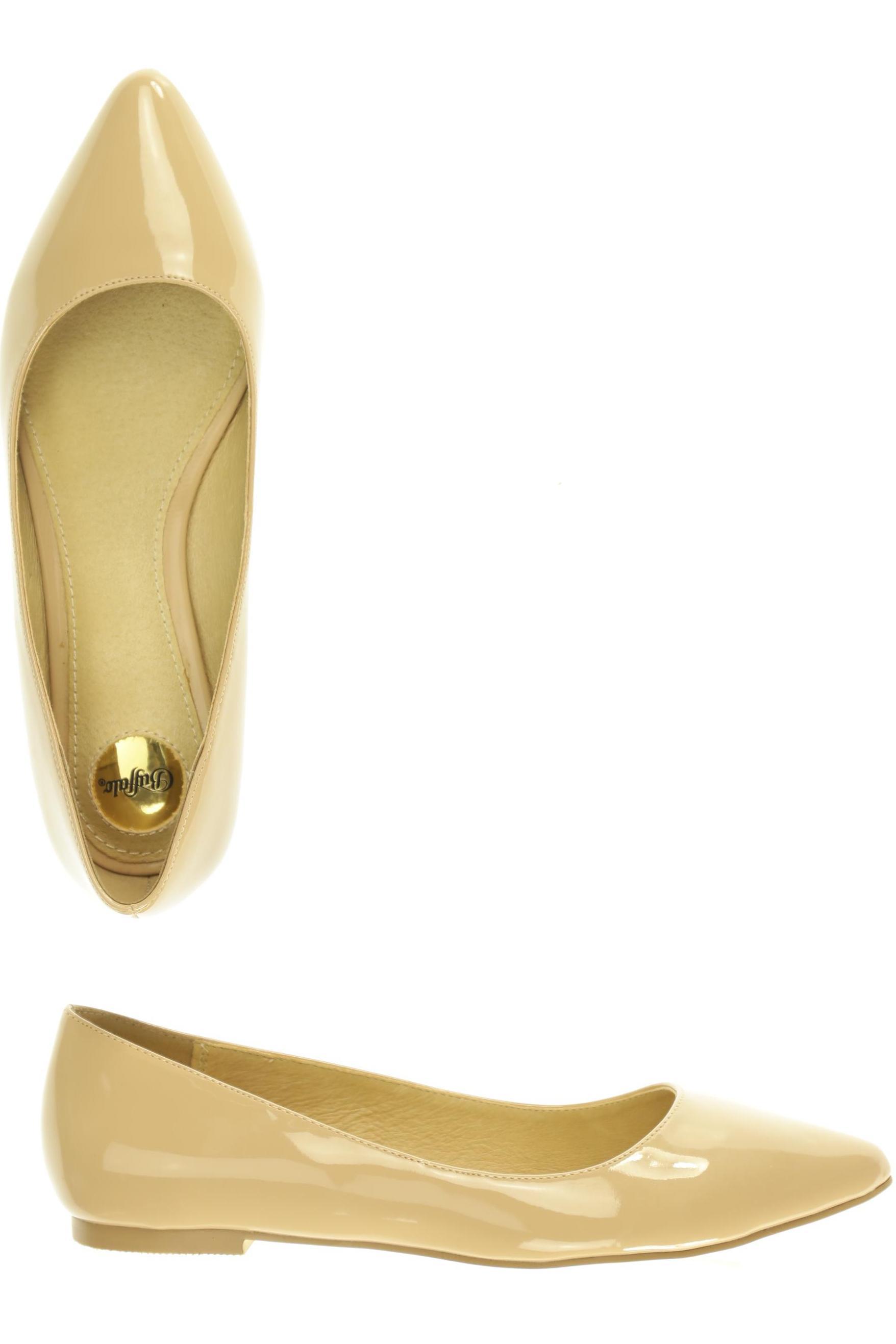 

Buffalo London Damen Ballerinas, beige, Gr. 38
