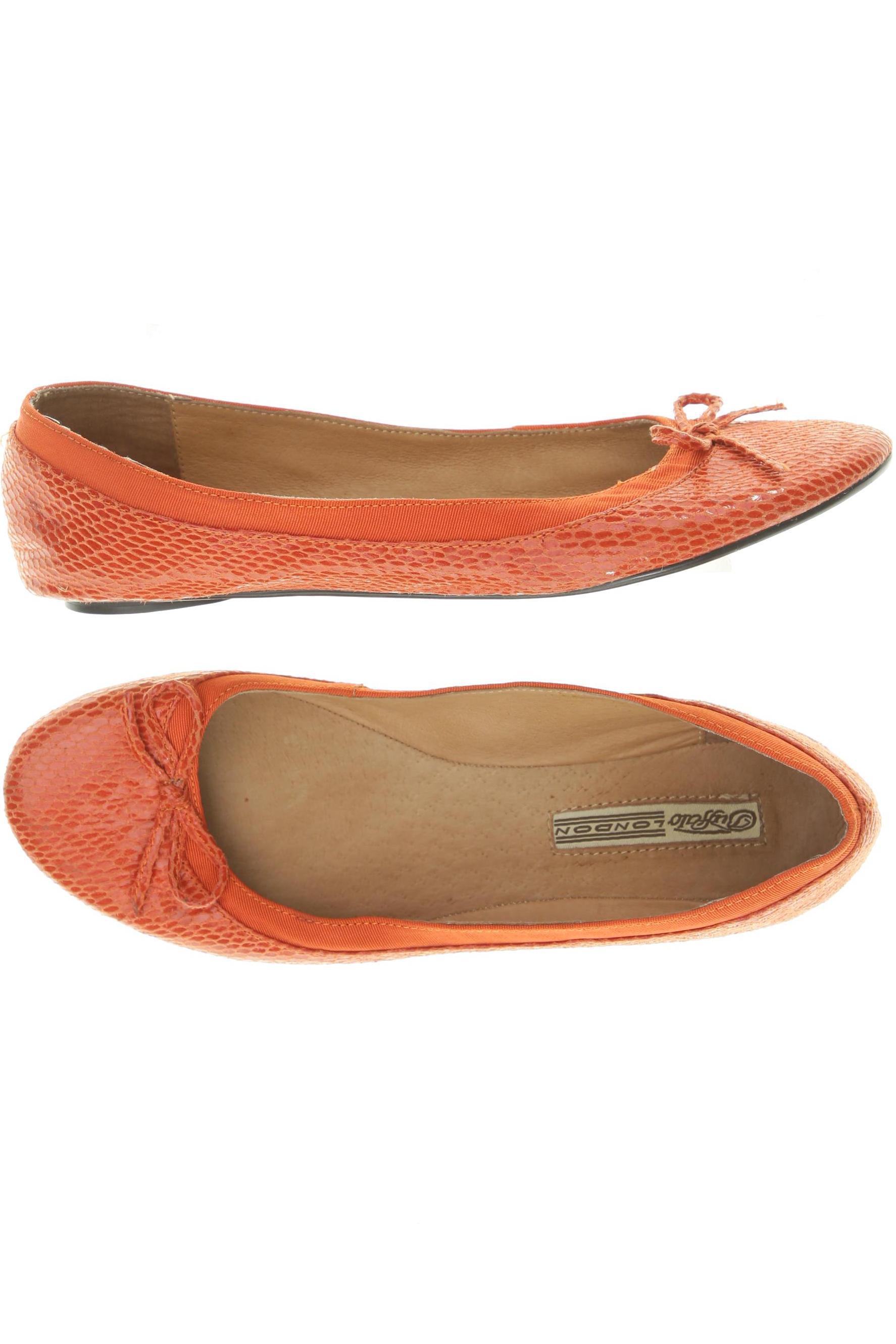 

Buffalo London Damen Ballerinas, orange, Gr. 39