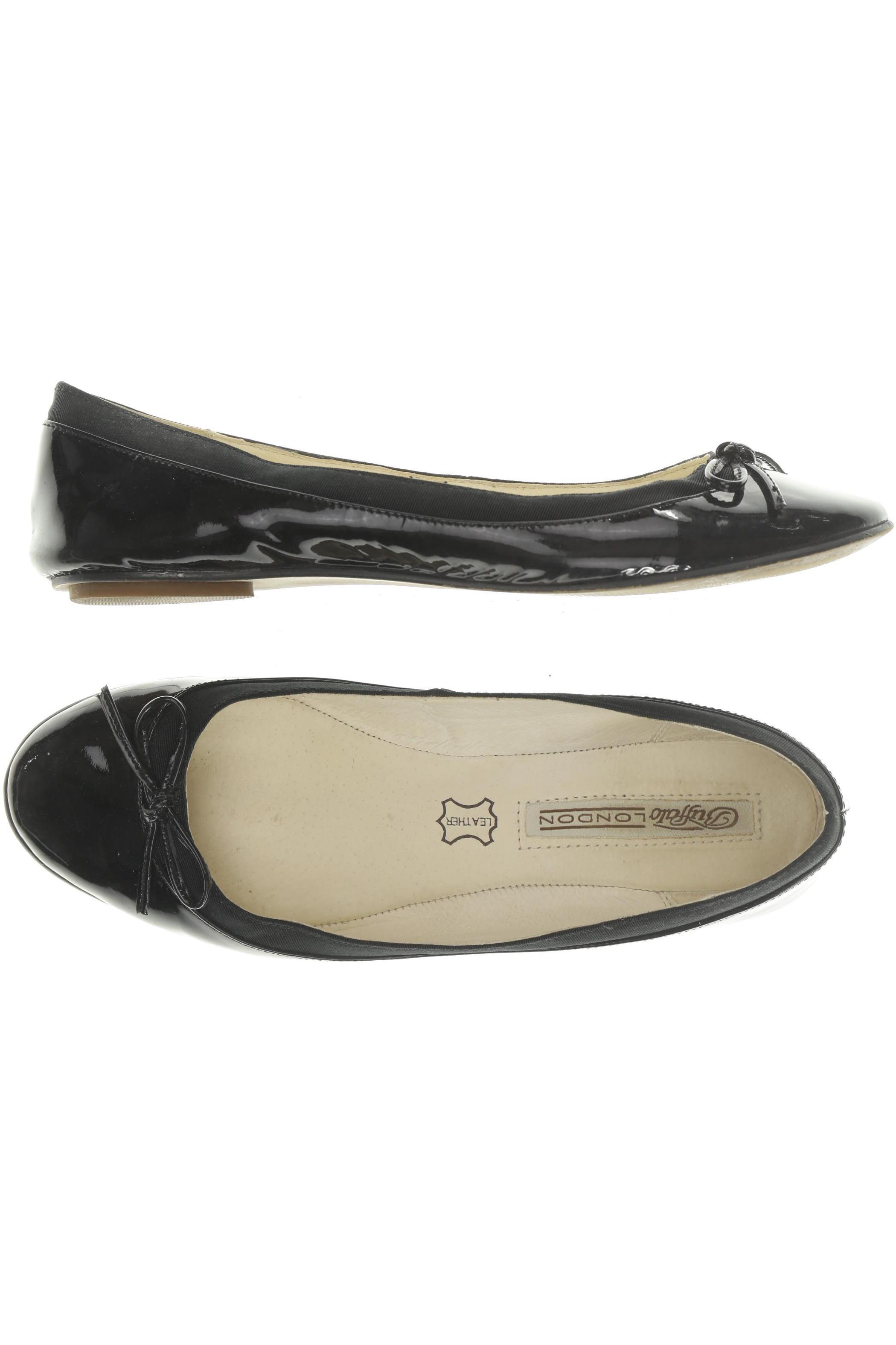

Buffalo London Damen Ballerinas, schwarz, Gr. 38