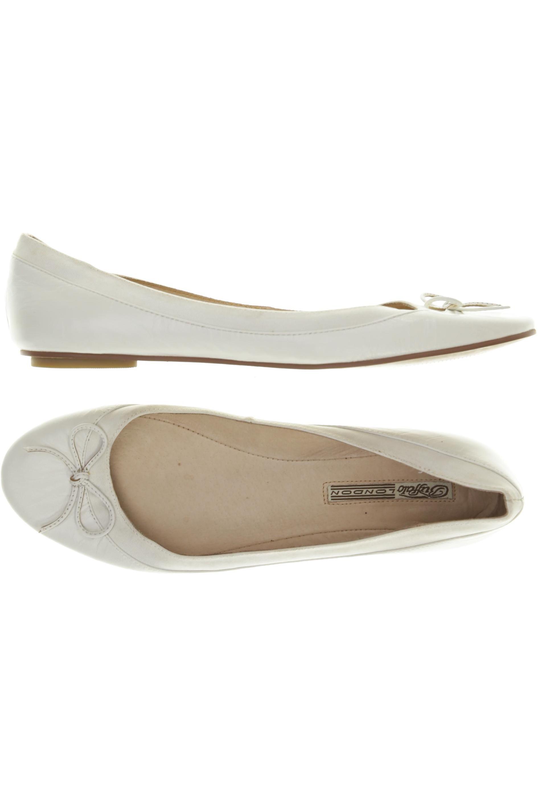 

Buffalo London Damen Ballerinas, weiß, Gr. 41