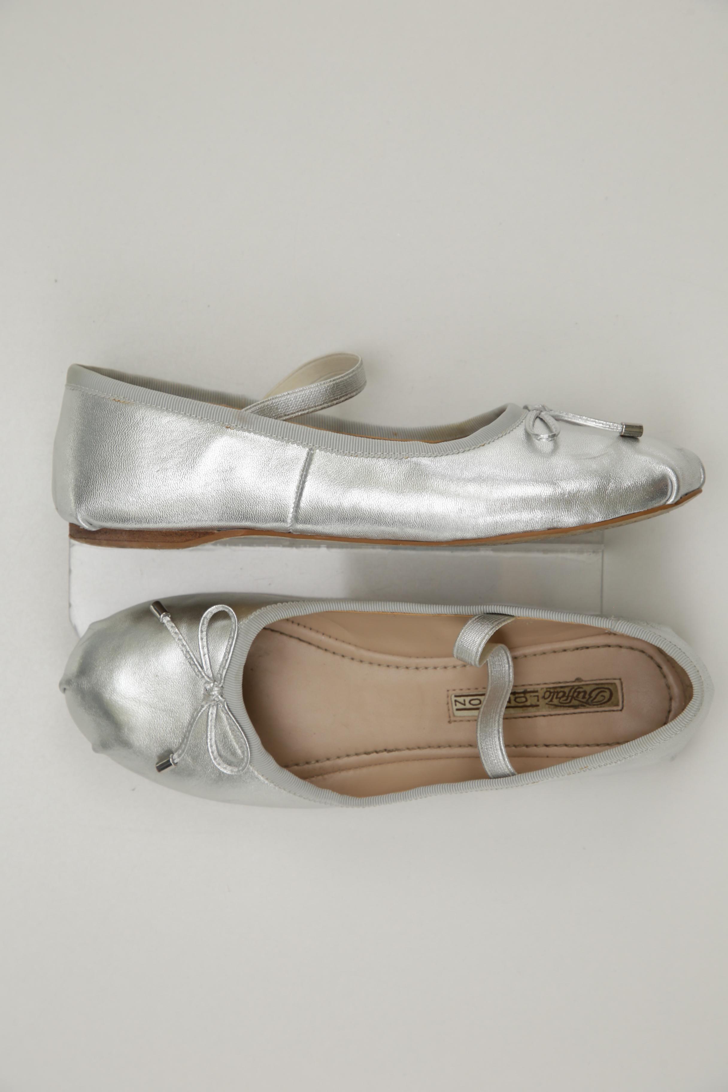 

Buffalo London Damen Ballerinas, silber, Gr. 37