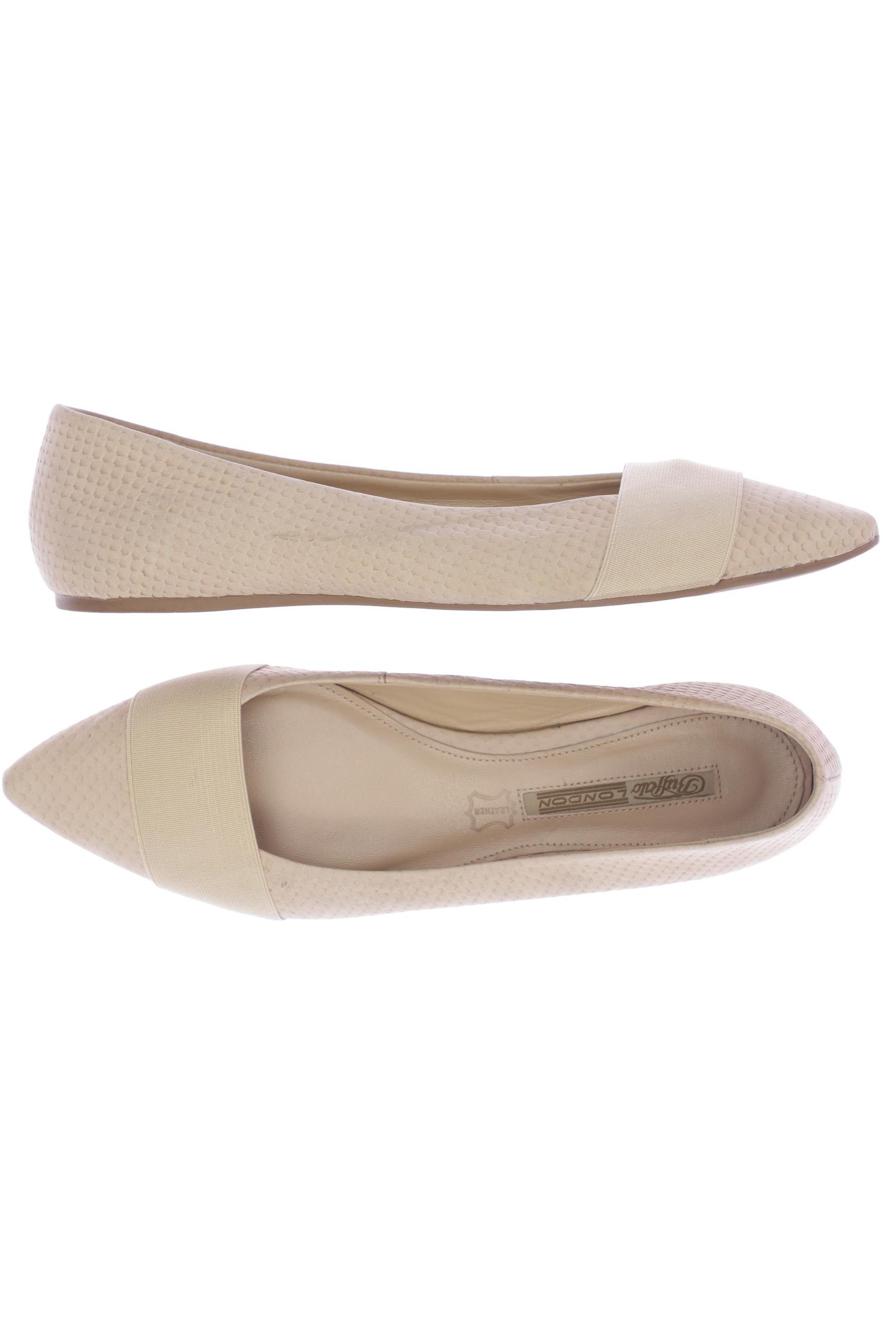 

Buffalo LONDON Damen Ballerinas, beige