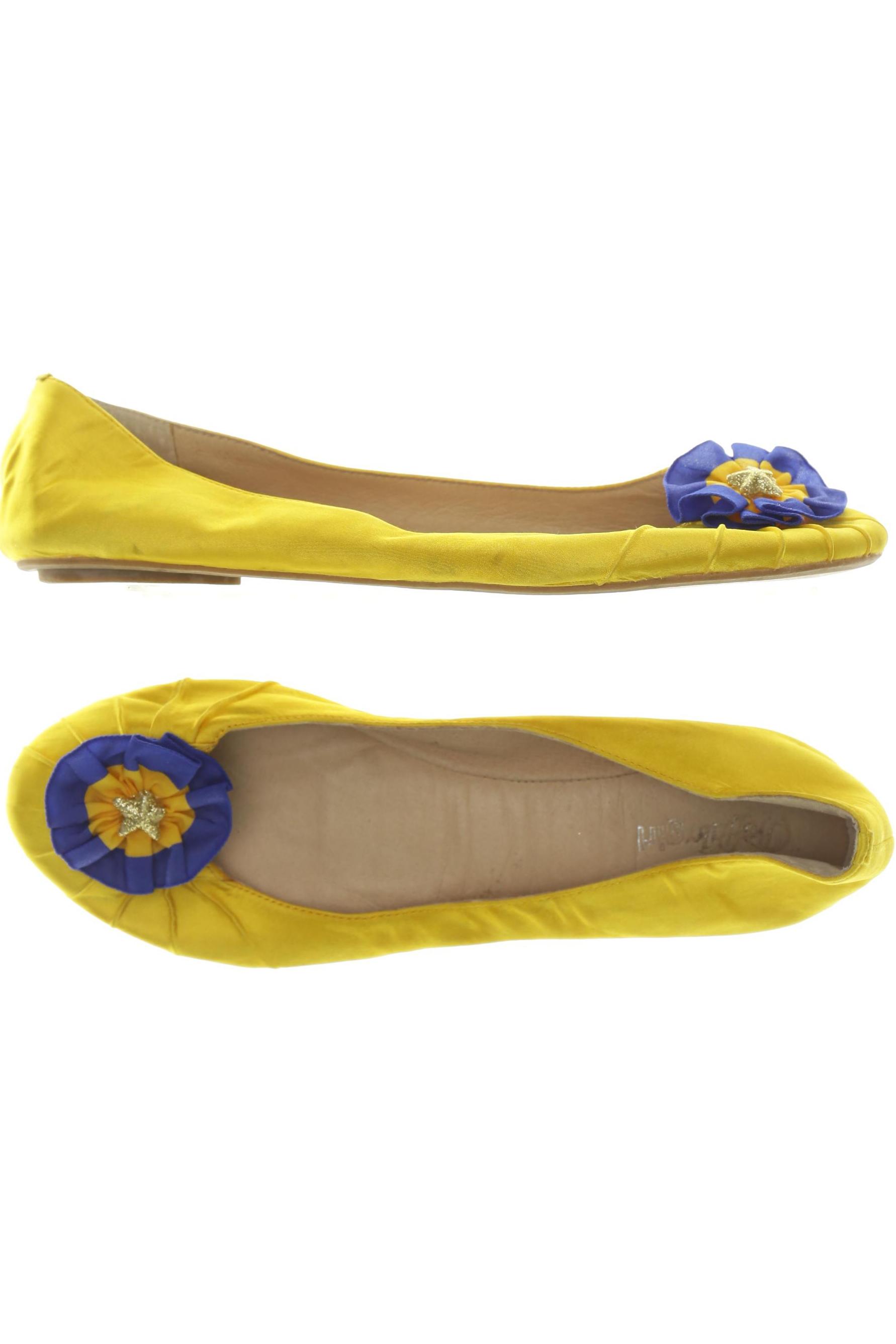 

Buffalo London Damen Ballerinas, gelb, Gr. 38
