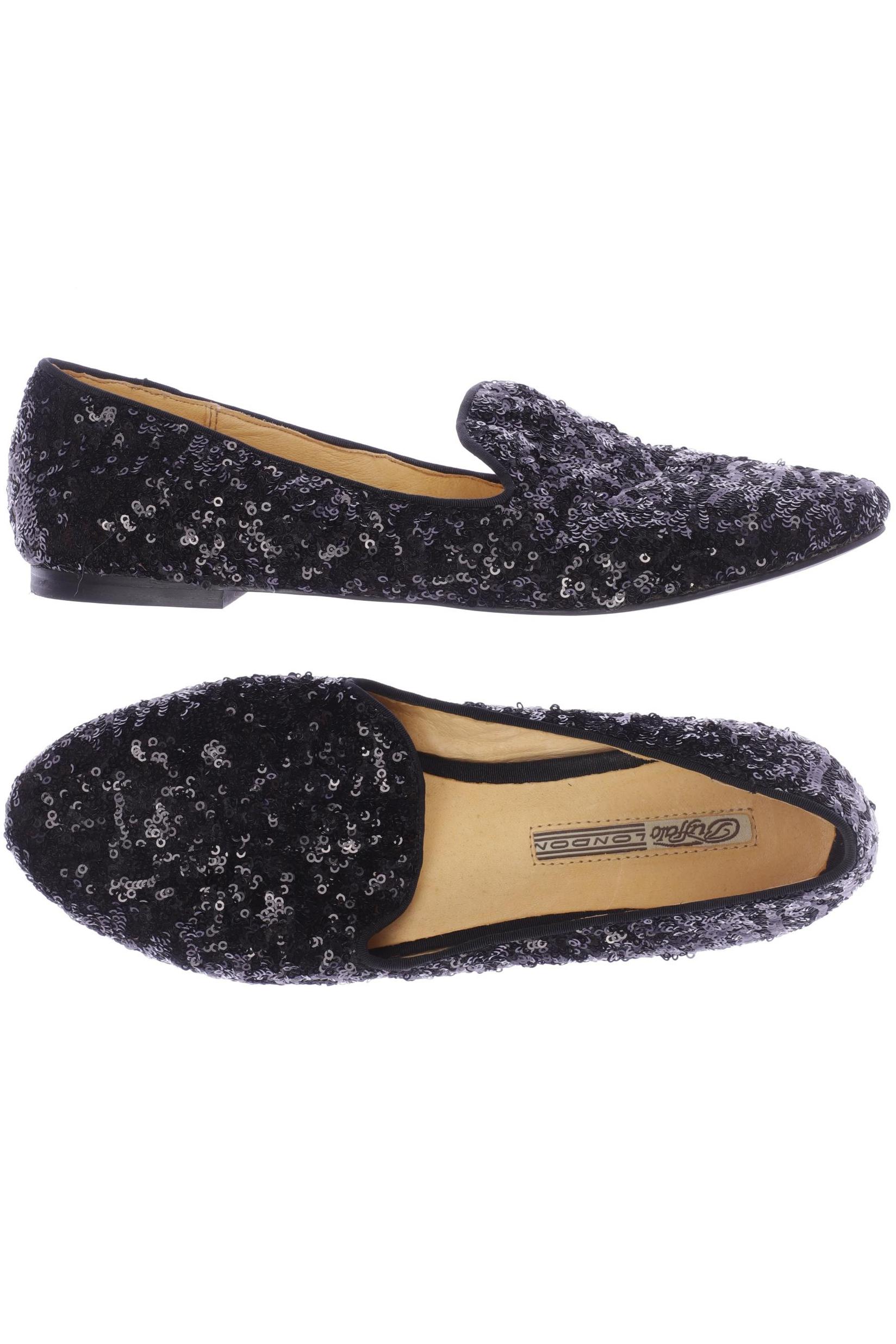 

Buffalo Damen Ballerinas, schwarz