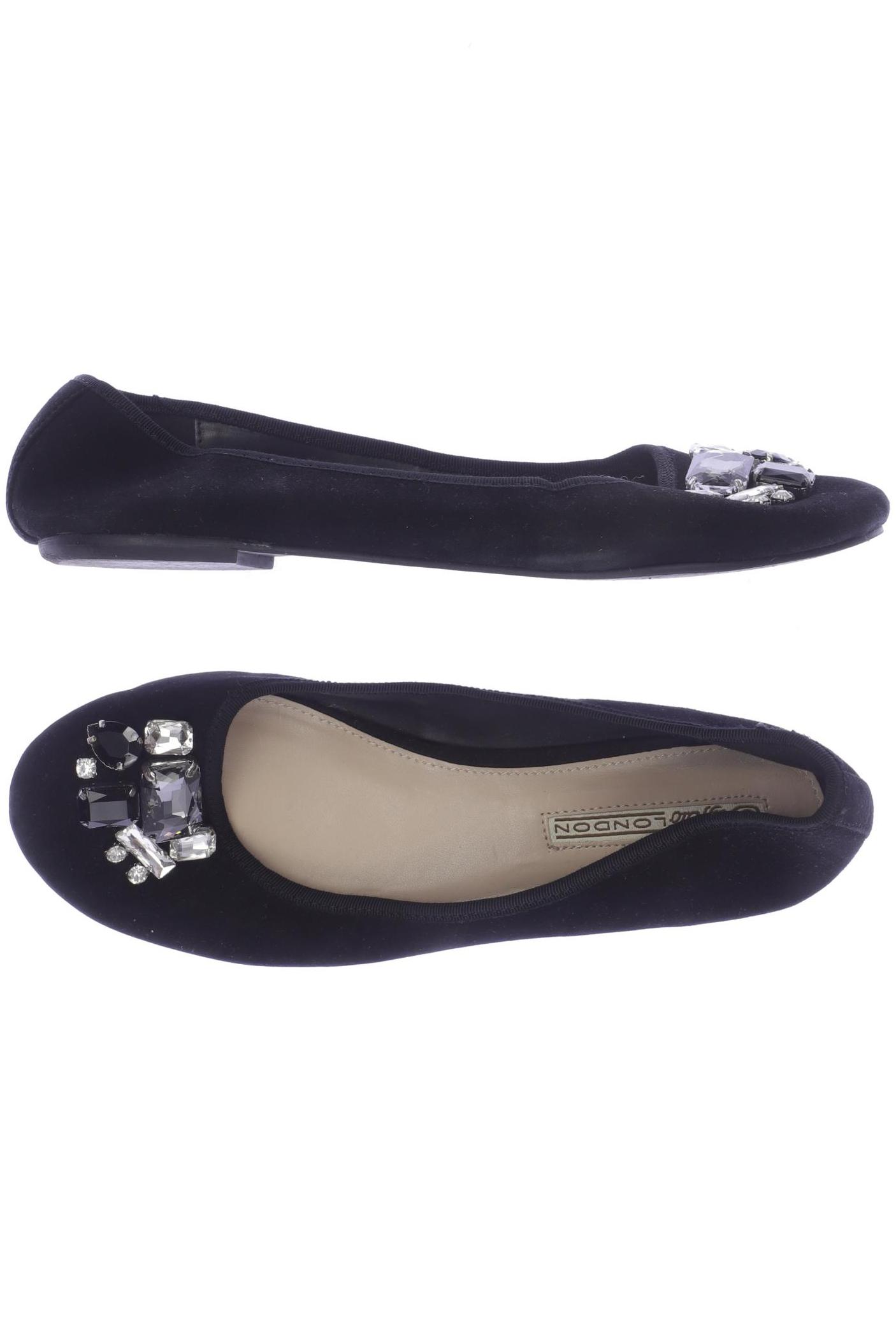 

Buffalo Damen Ballerinas, schwarz