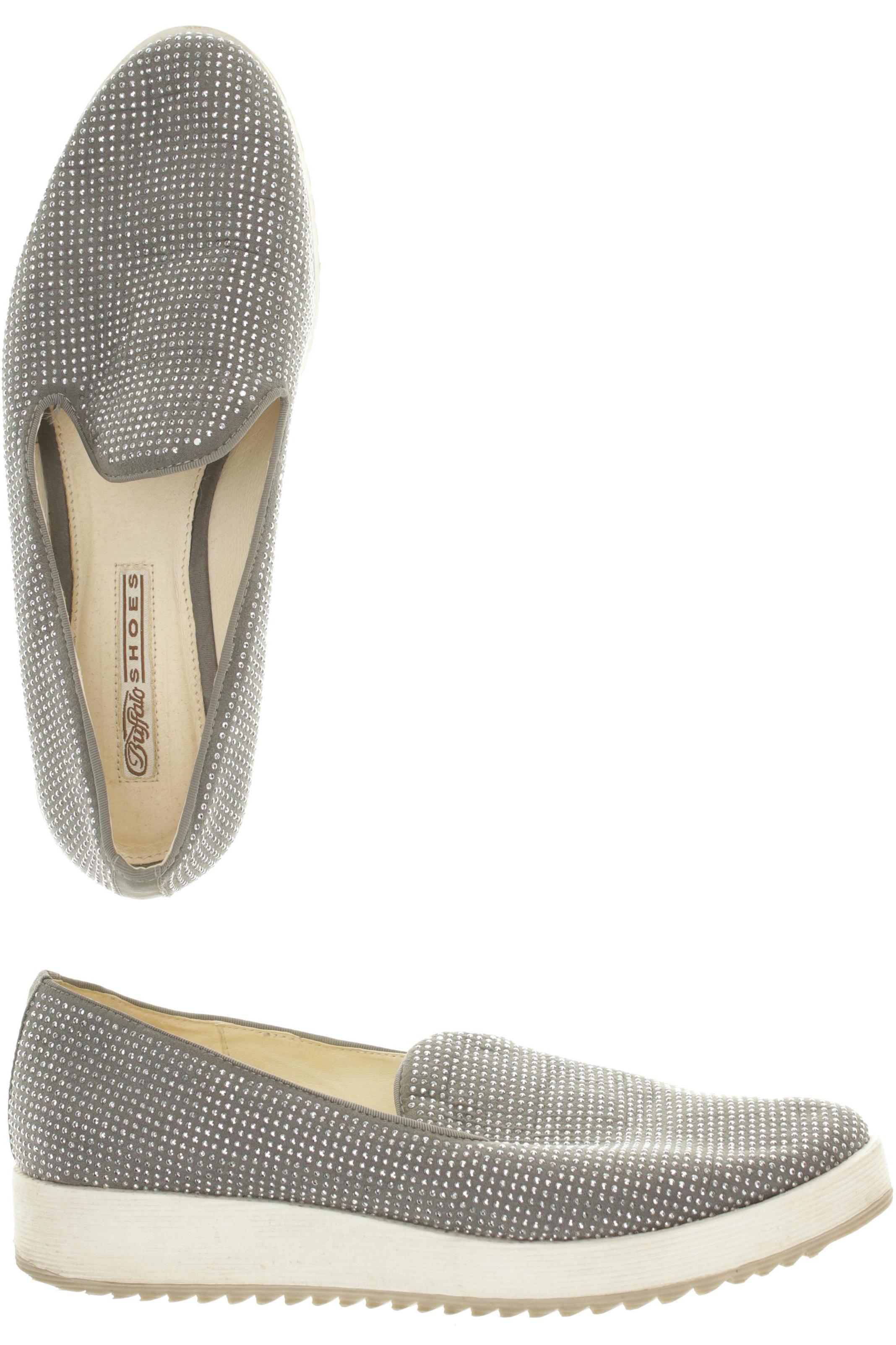 

Buffalo London Damen Halbschuh, silber, Gr. 39