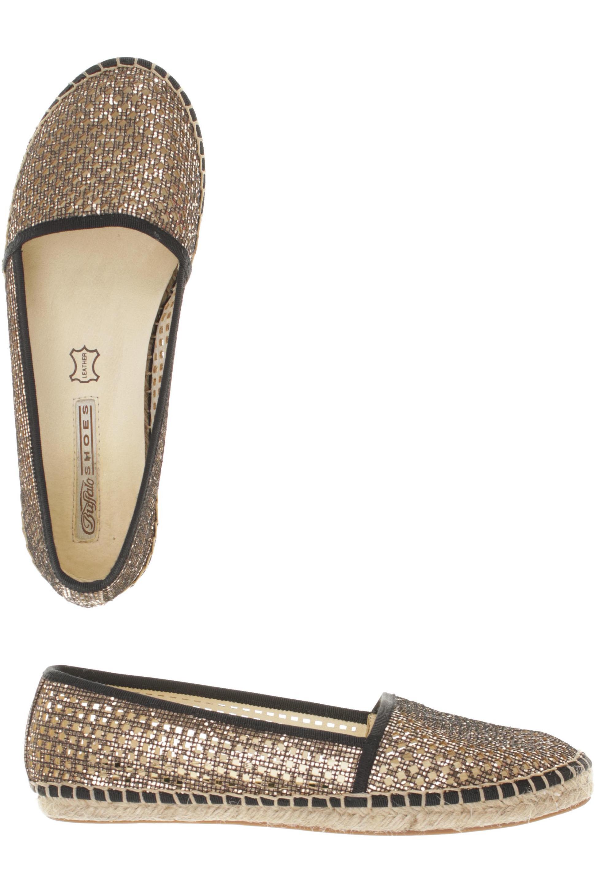 

Buffalo London Damen Halbschuh, beige, Gr. 39