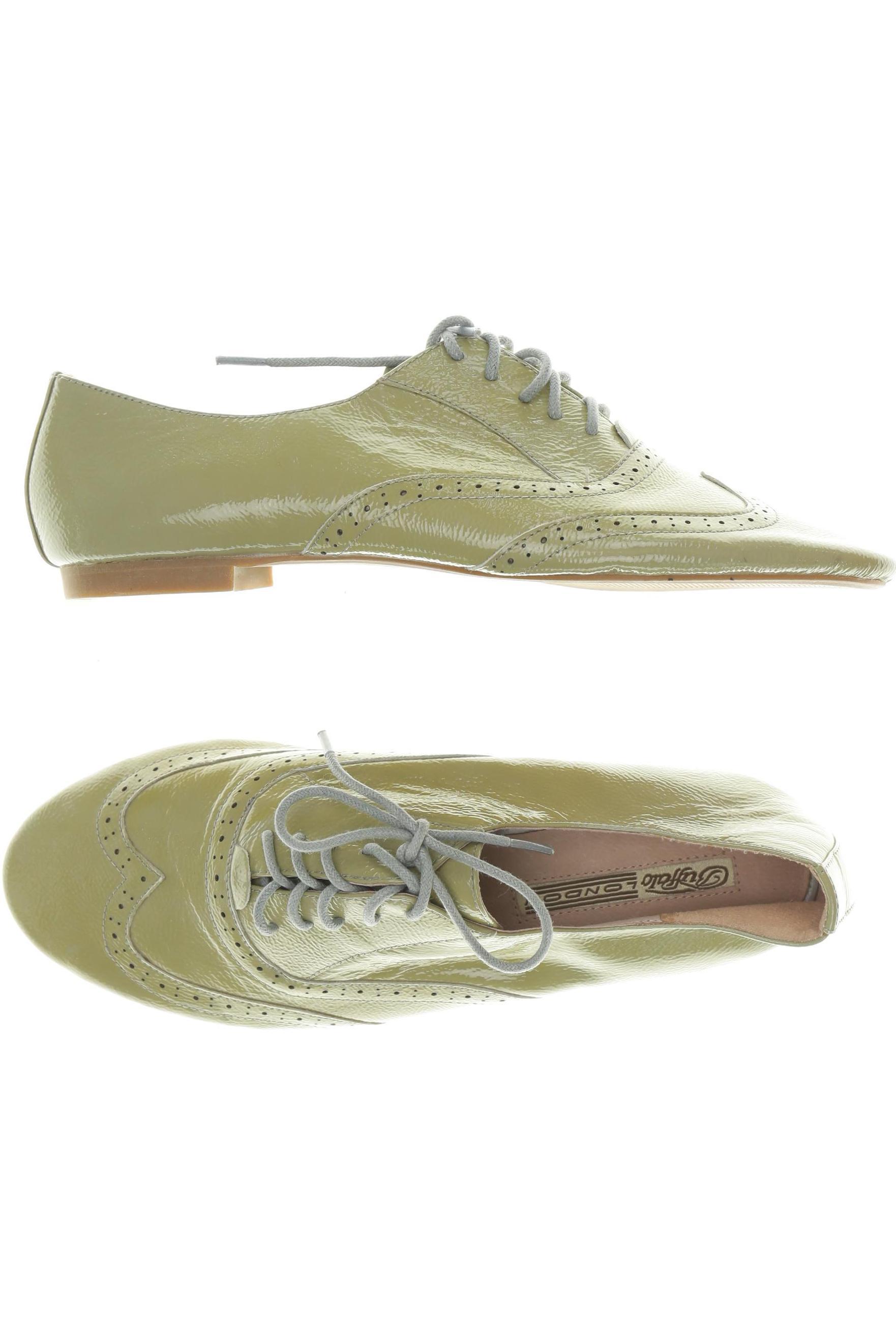 

Buffalo London Damen Halbschuh, grün, Gr. 39