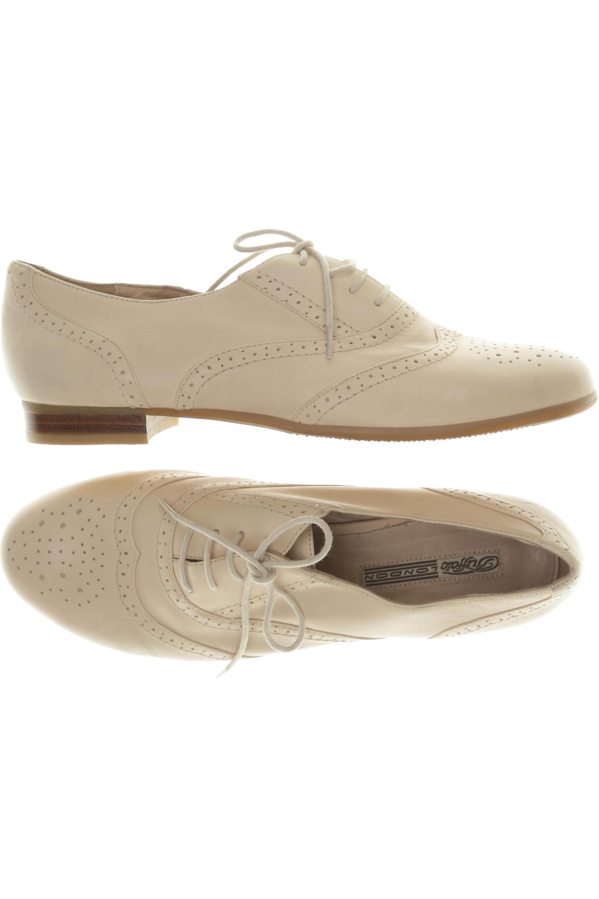 

Buffalo London Damen Halbschuh, beige, Gr. 41