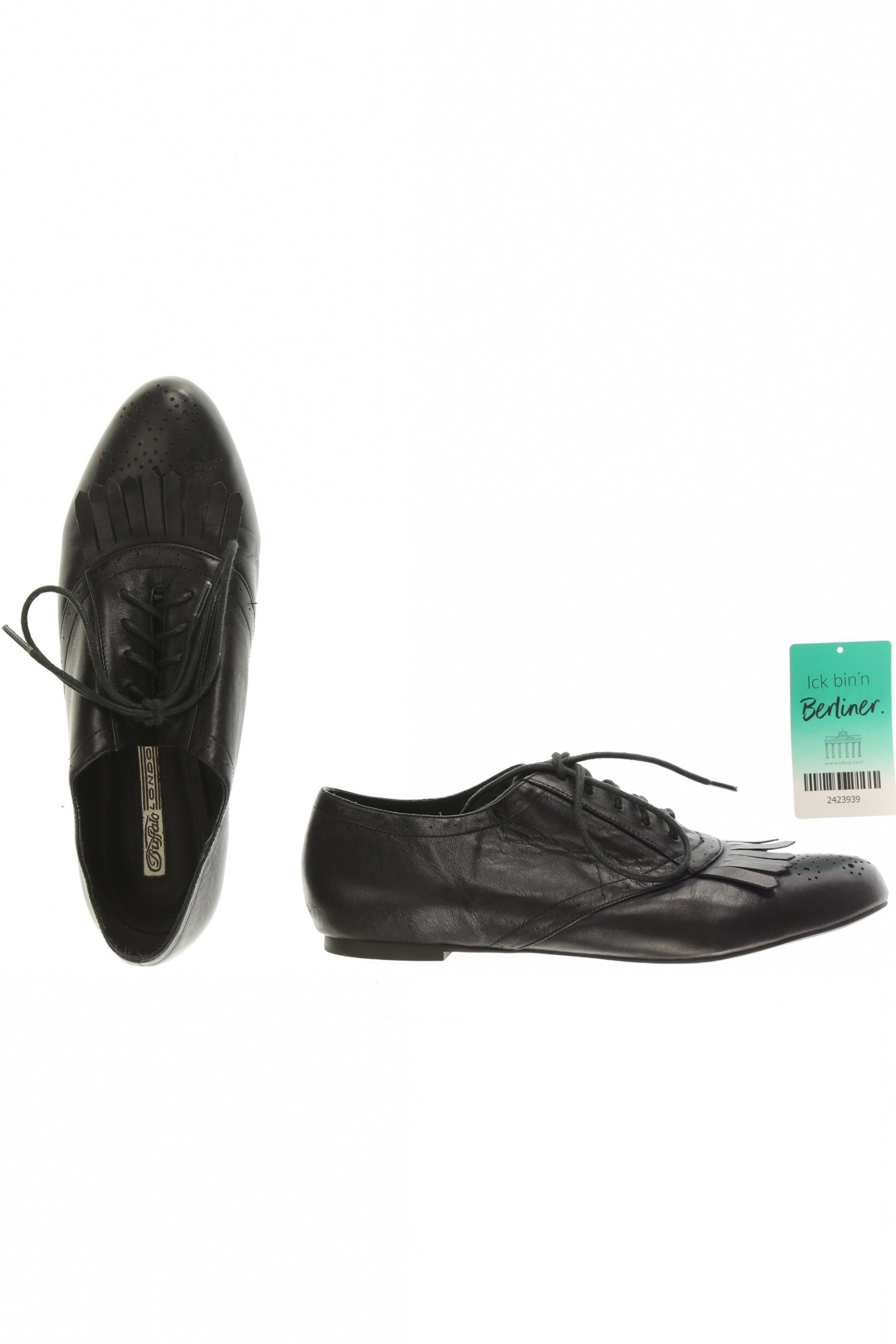 

Buffalo London Damen Halbschuh, schwarz, Gr. 40