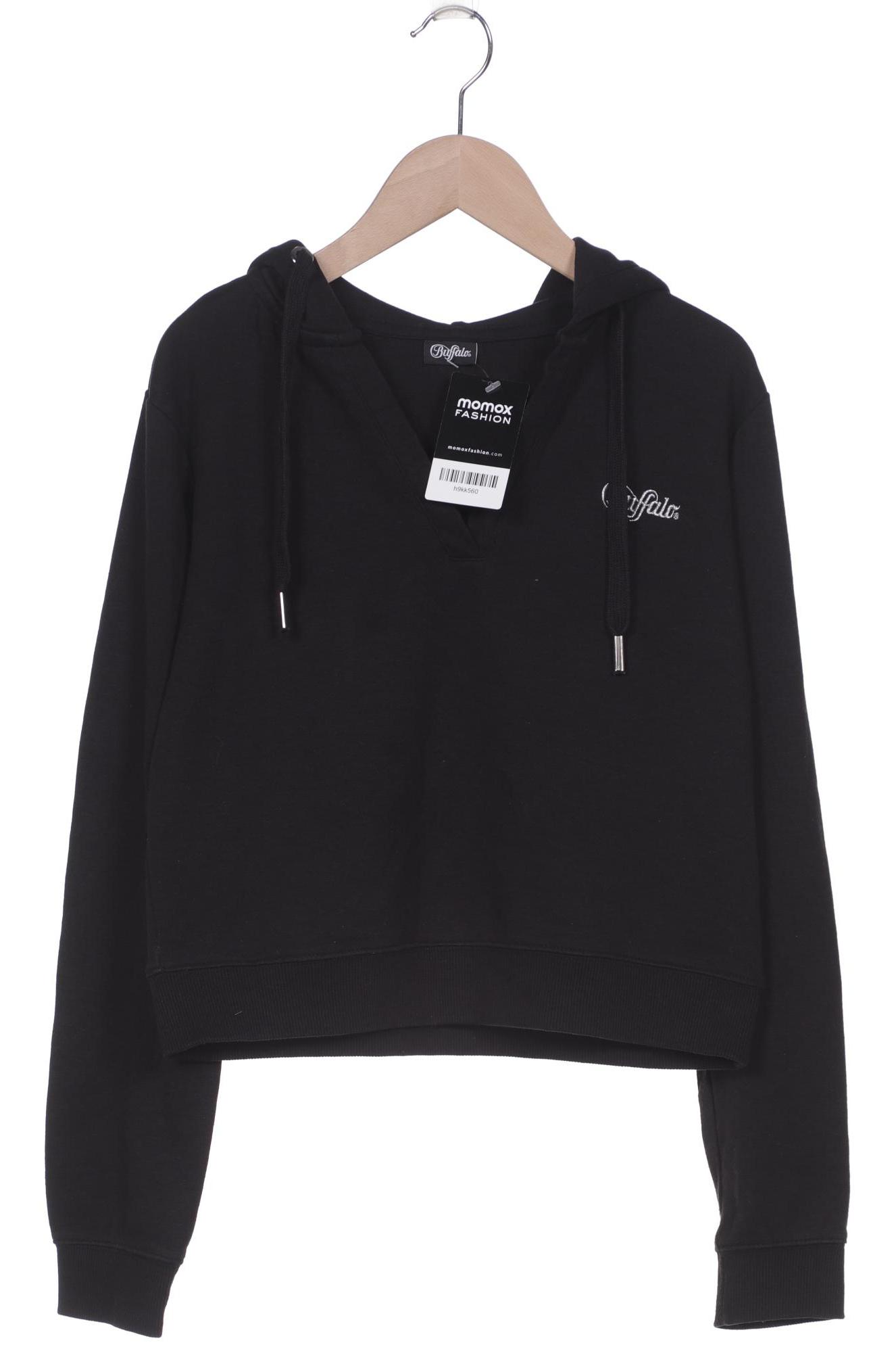 

Buffalo Damen Kapuzenpullover, schwarz