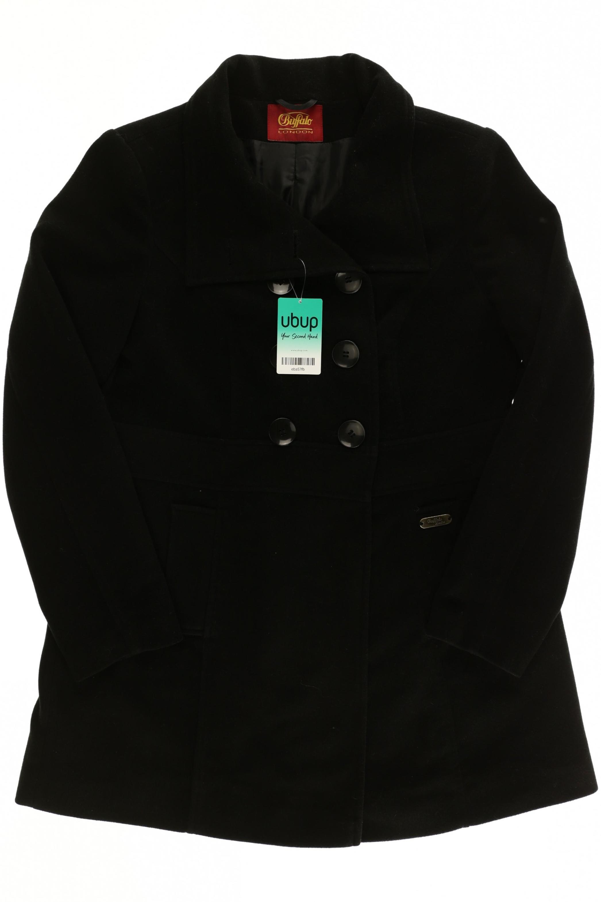 

Buffalo London Damen Mantel, schwarz, Gr. 42