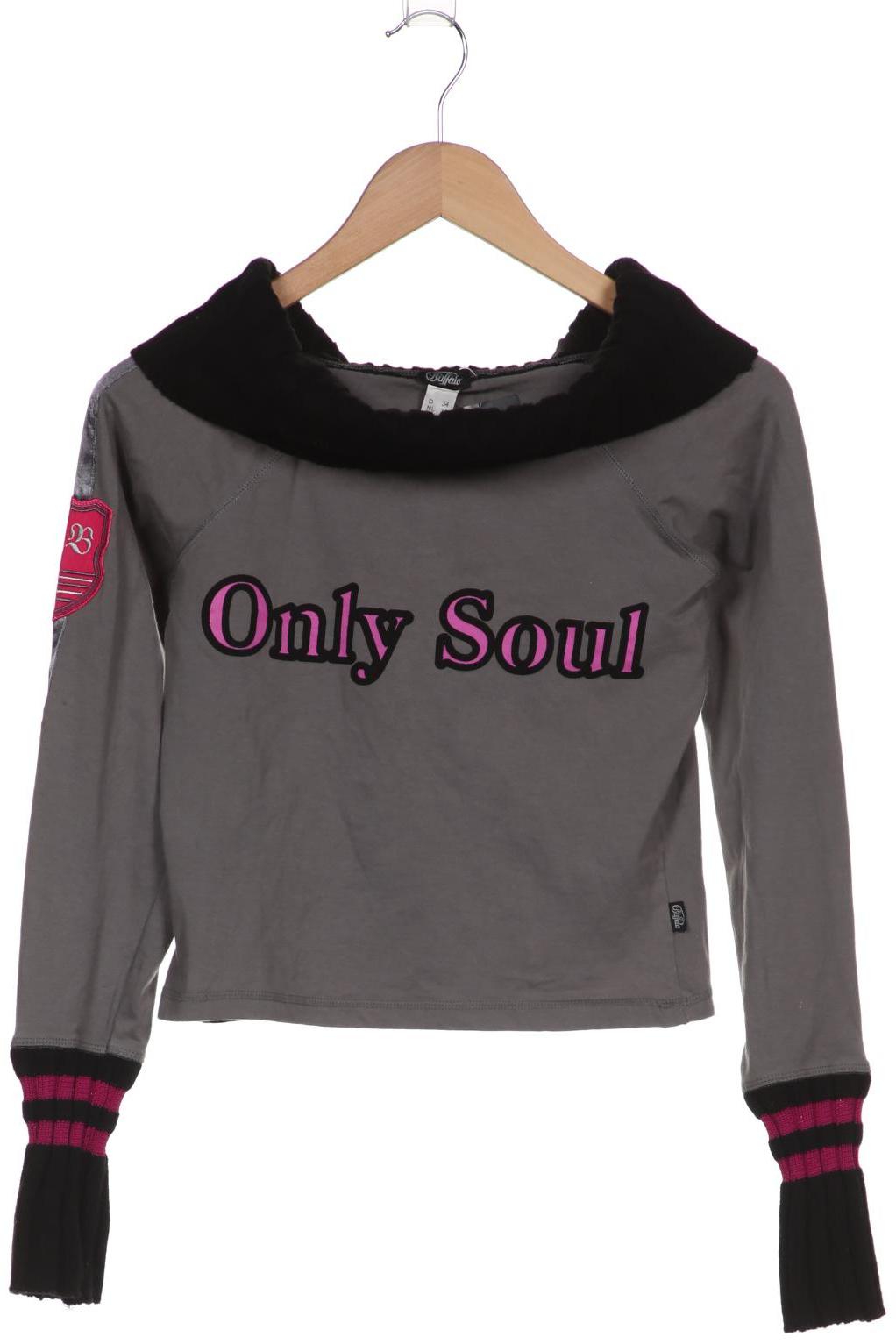 

Buffalo Damen Pullover, grau