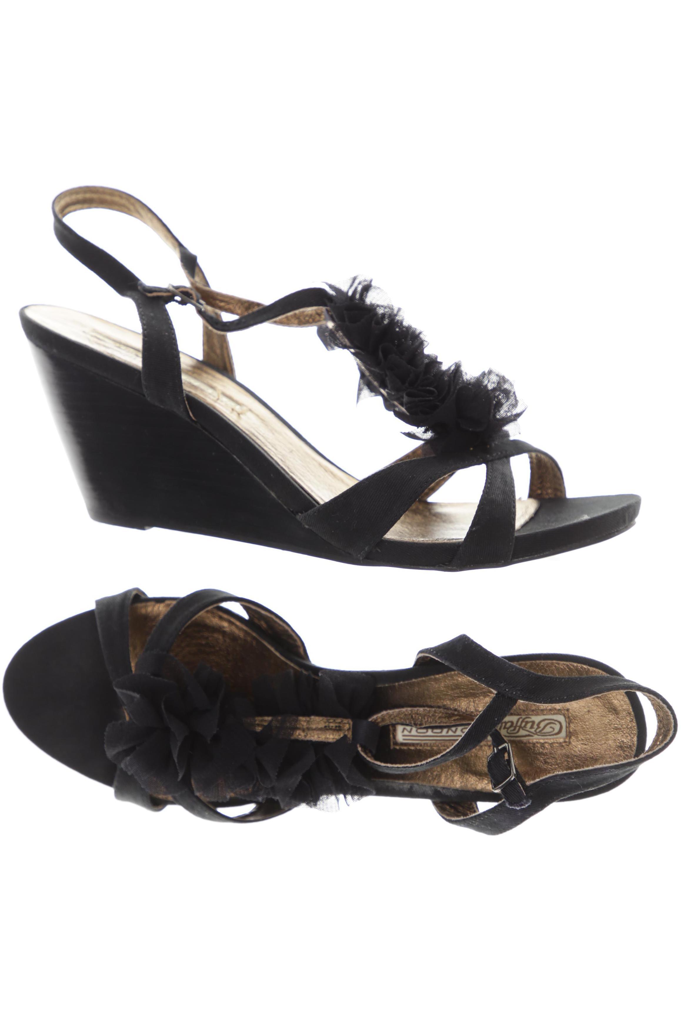 

Buffalo London Damen Sandale, schwarz, Gr. 40
