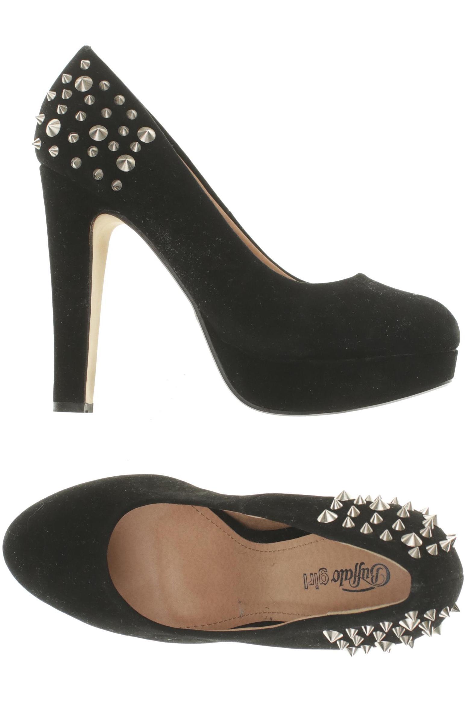 

Buffalo London Damen Pumps, schwarz, Gr. 38