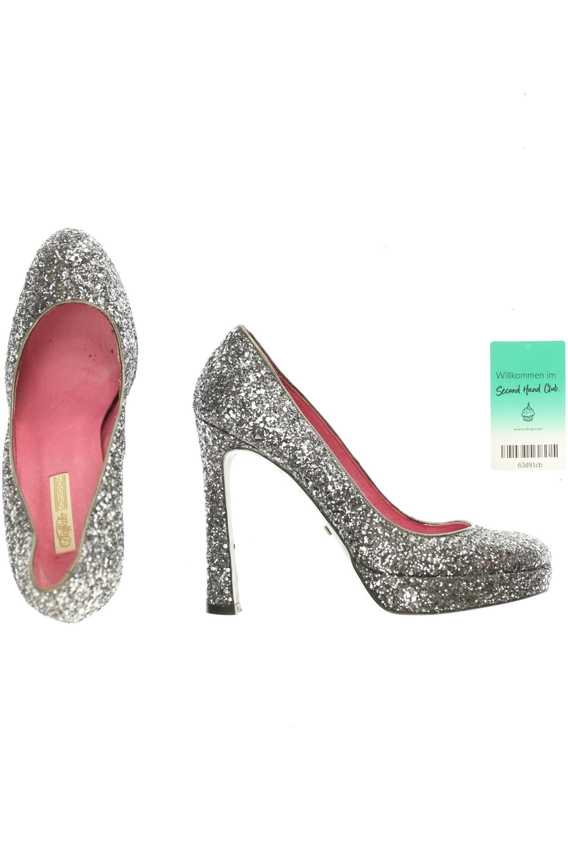 

Buffalo London Damen Pumps, silber, Gr. 39