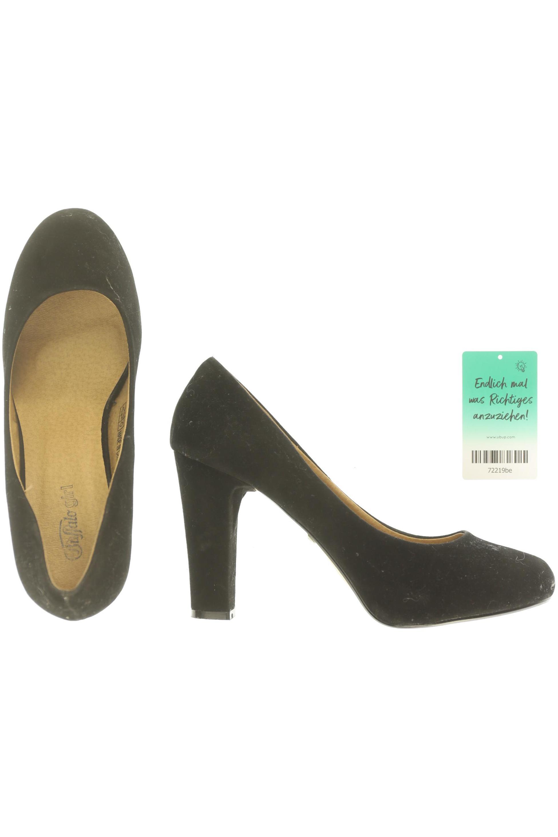 

Buffalo London Damen Pumps, schwarz, Gr. 41