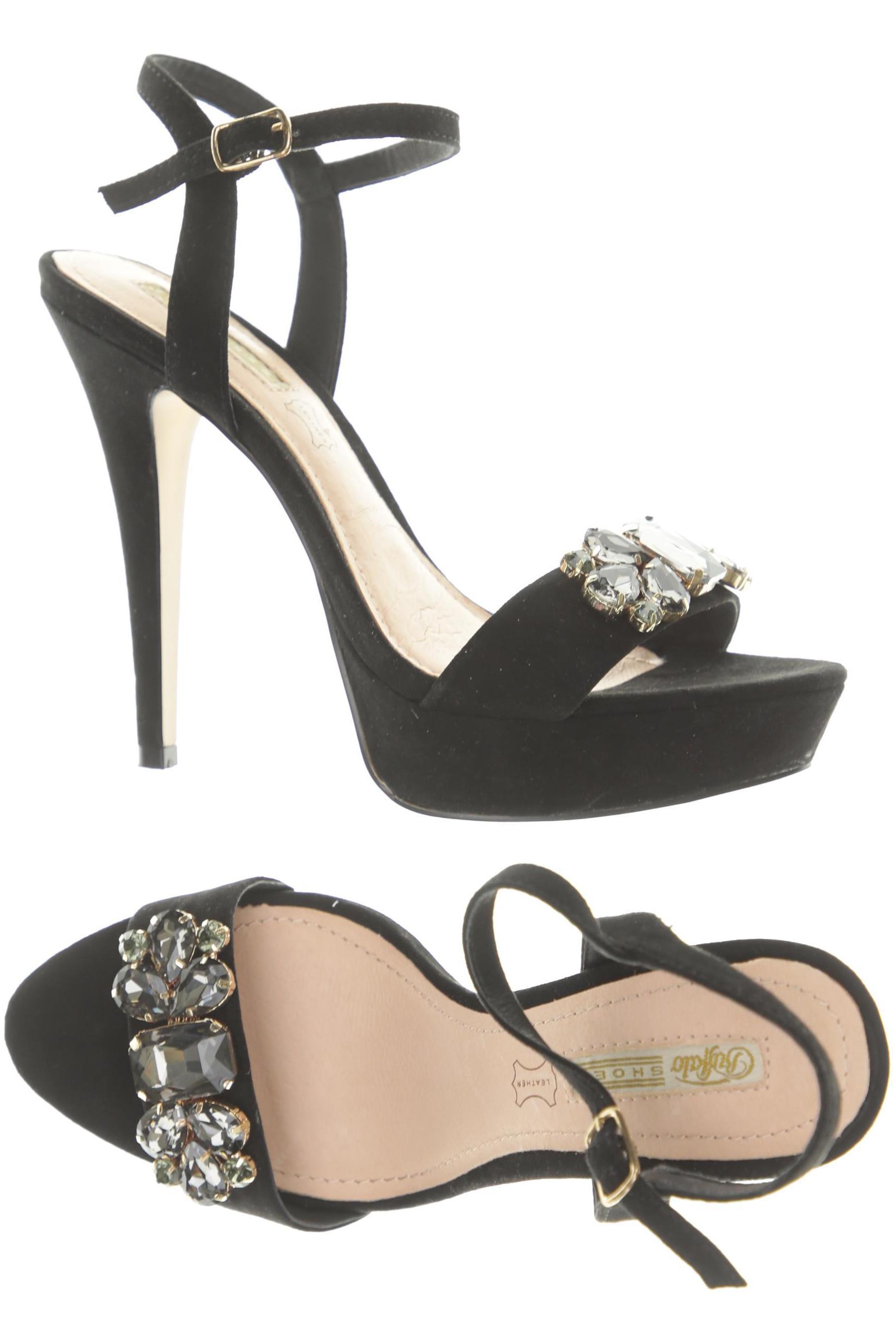 

Buffalo London Damen Sandale, schwarz, Gr. 39