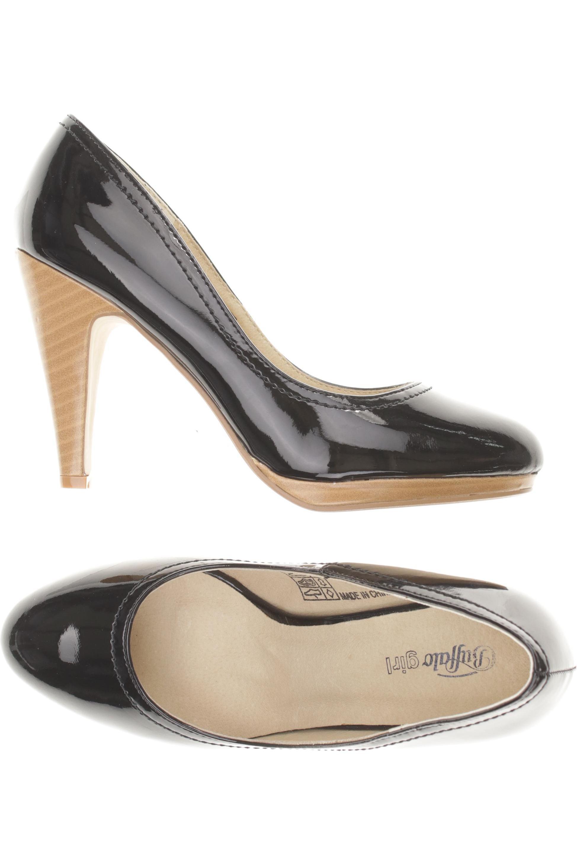 

Buffalo London Damen Pumps, schwarz, Gr. 39
