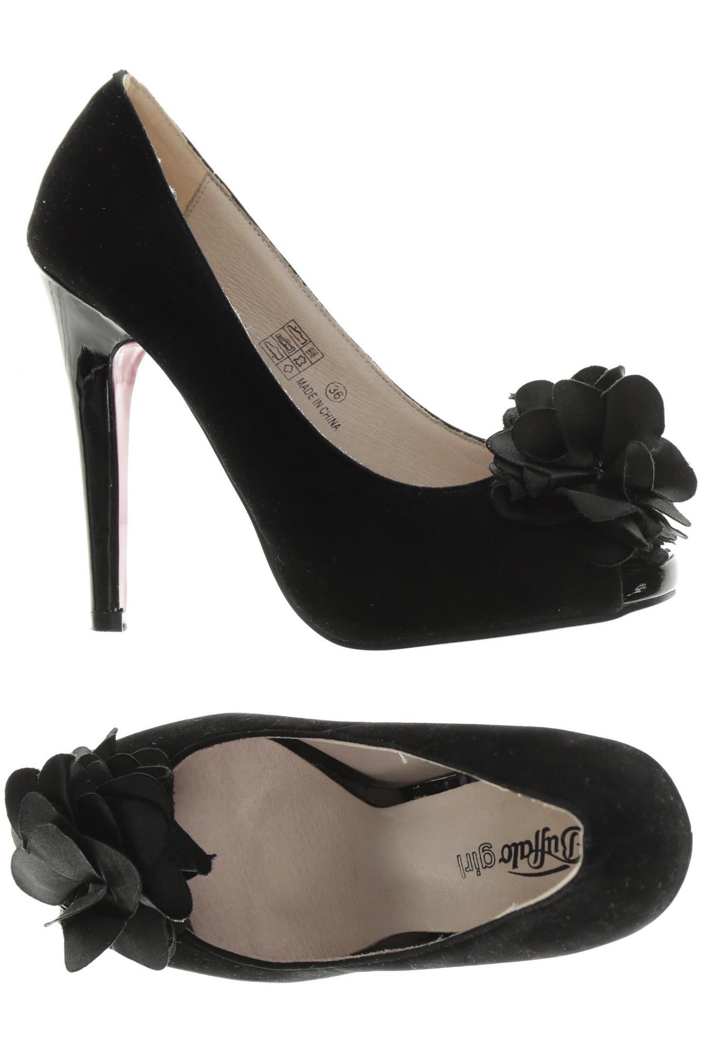 

Buffalo London Damen Pumps, schwarz, Gr. 36