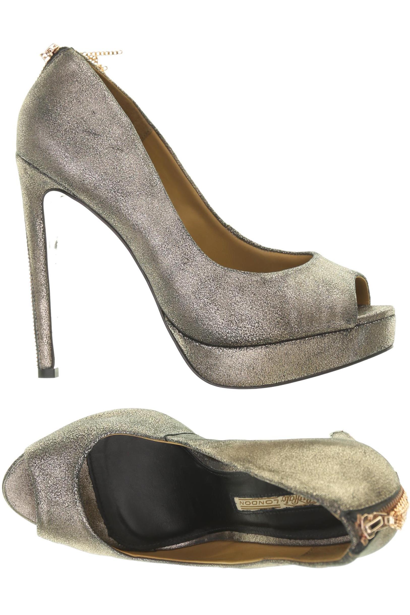 

Buffalo London Damen Pumps, beige, Gr. 44