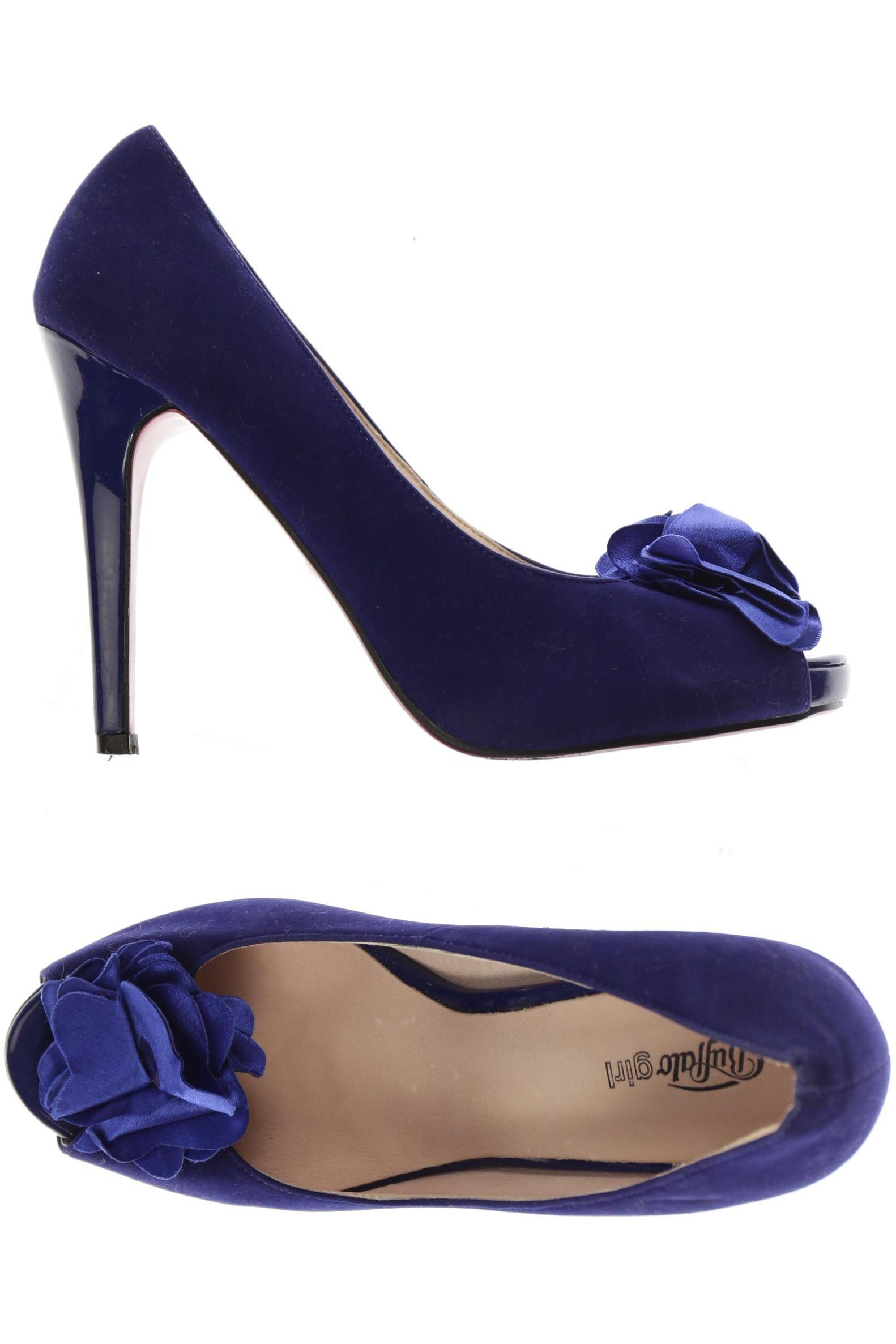 

Buffalo London Damen Pumps, blau, Gr. 41