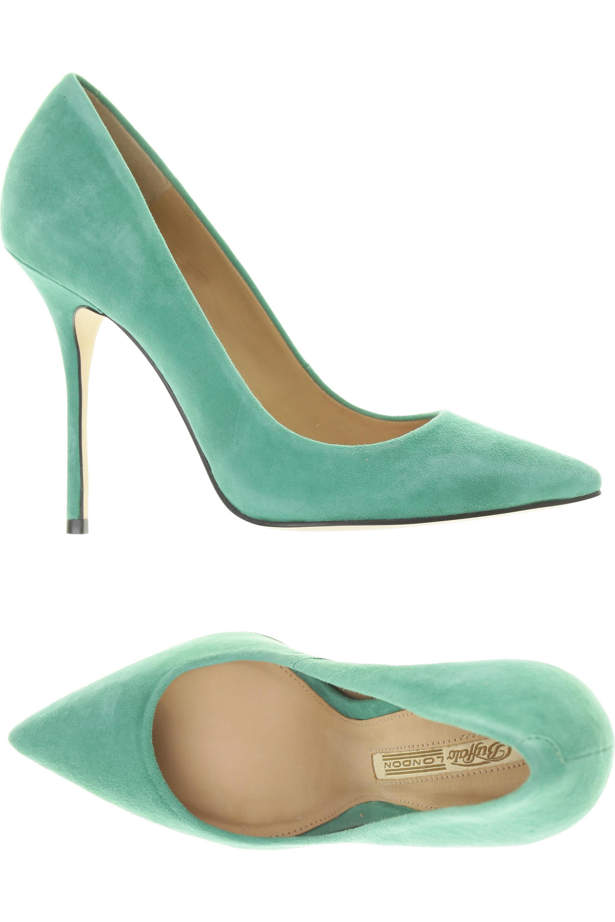 

Buffalo London Damen Pumps, türkis, Gr. 38