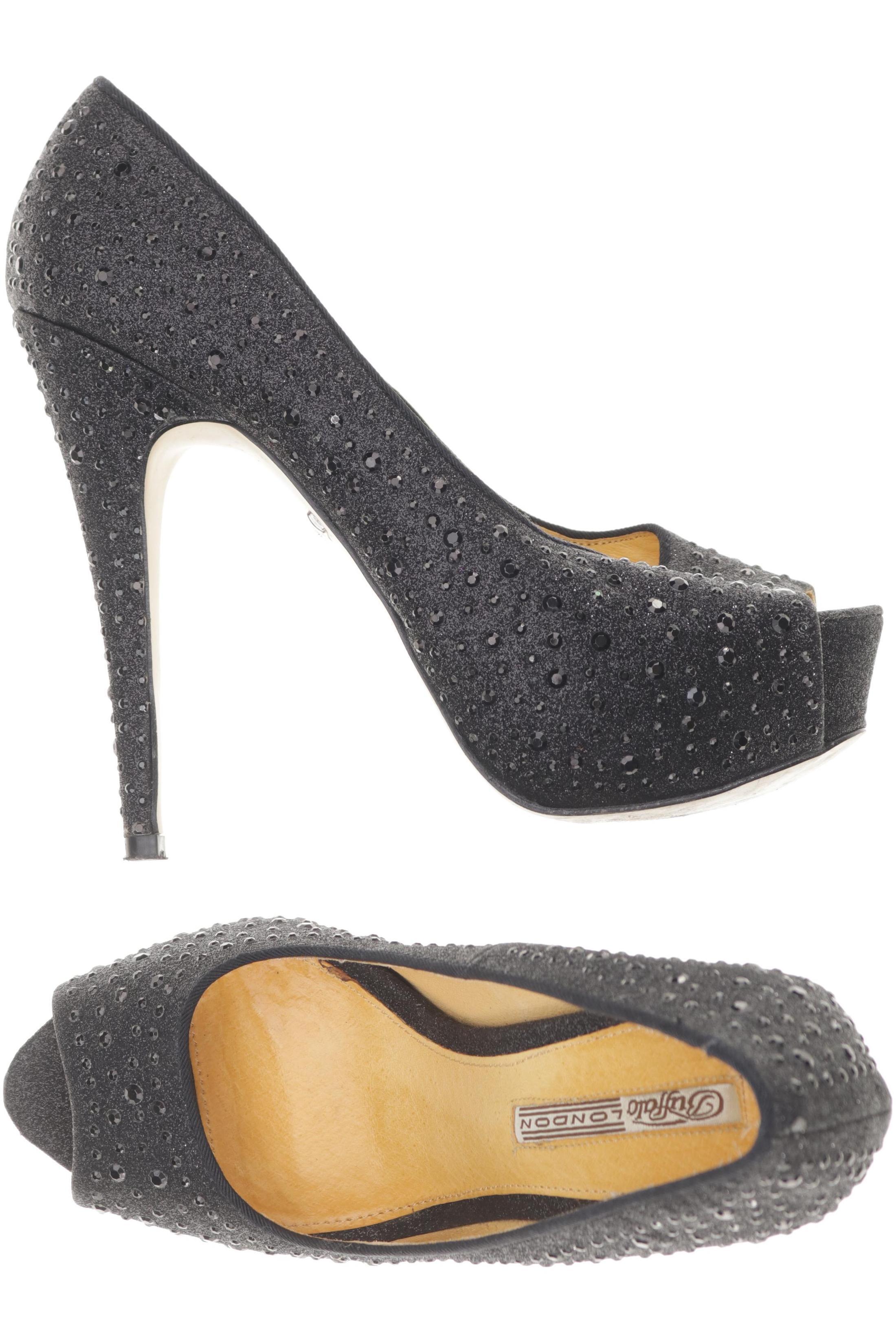 

Buffalo London Damen Pumps, schwarz, Gr. 39