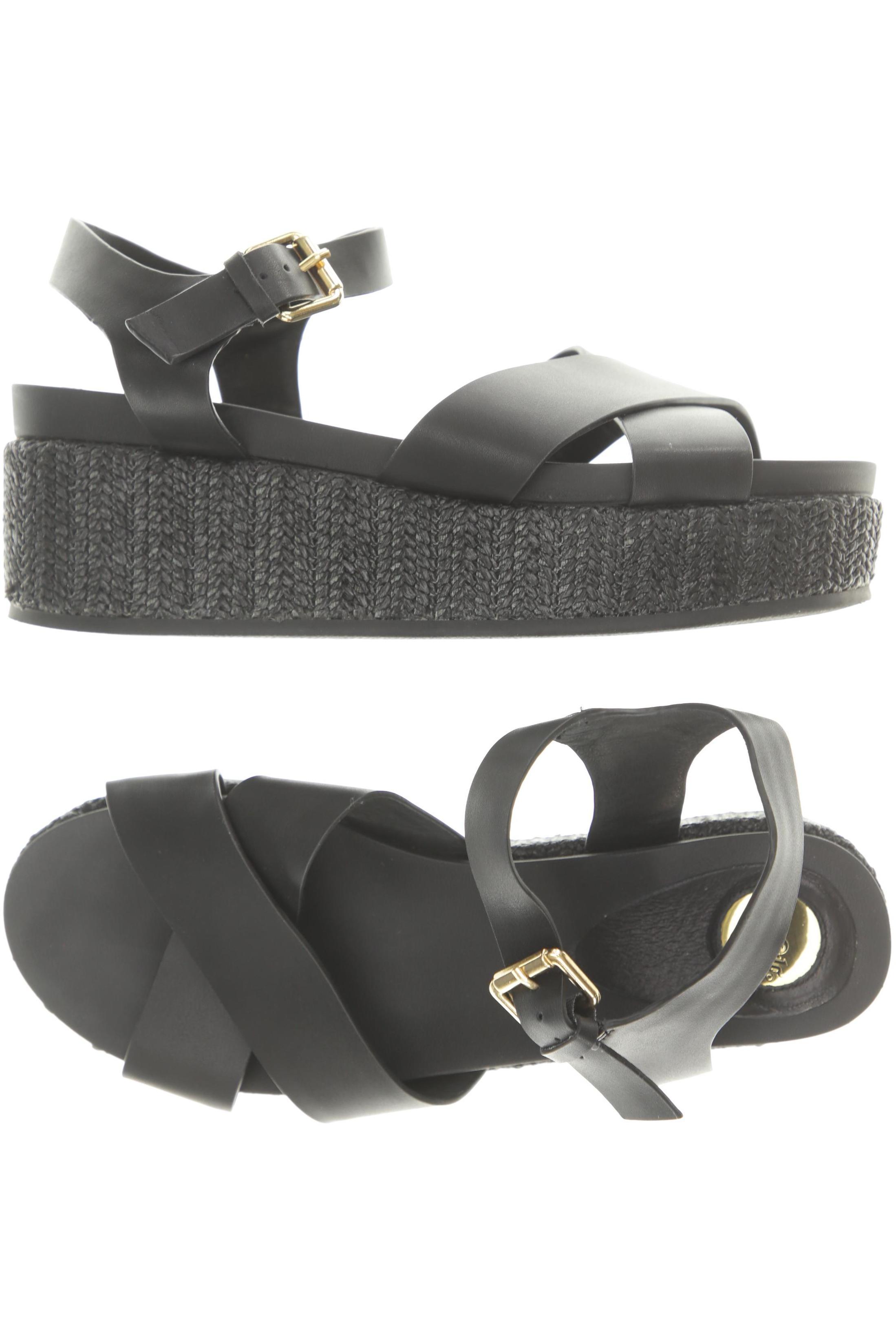 

Buffalo London Damen Sandale, schwarz, Gr. 40