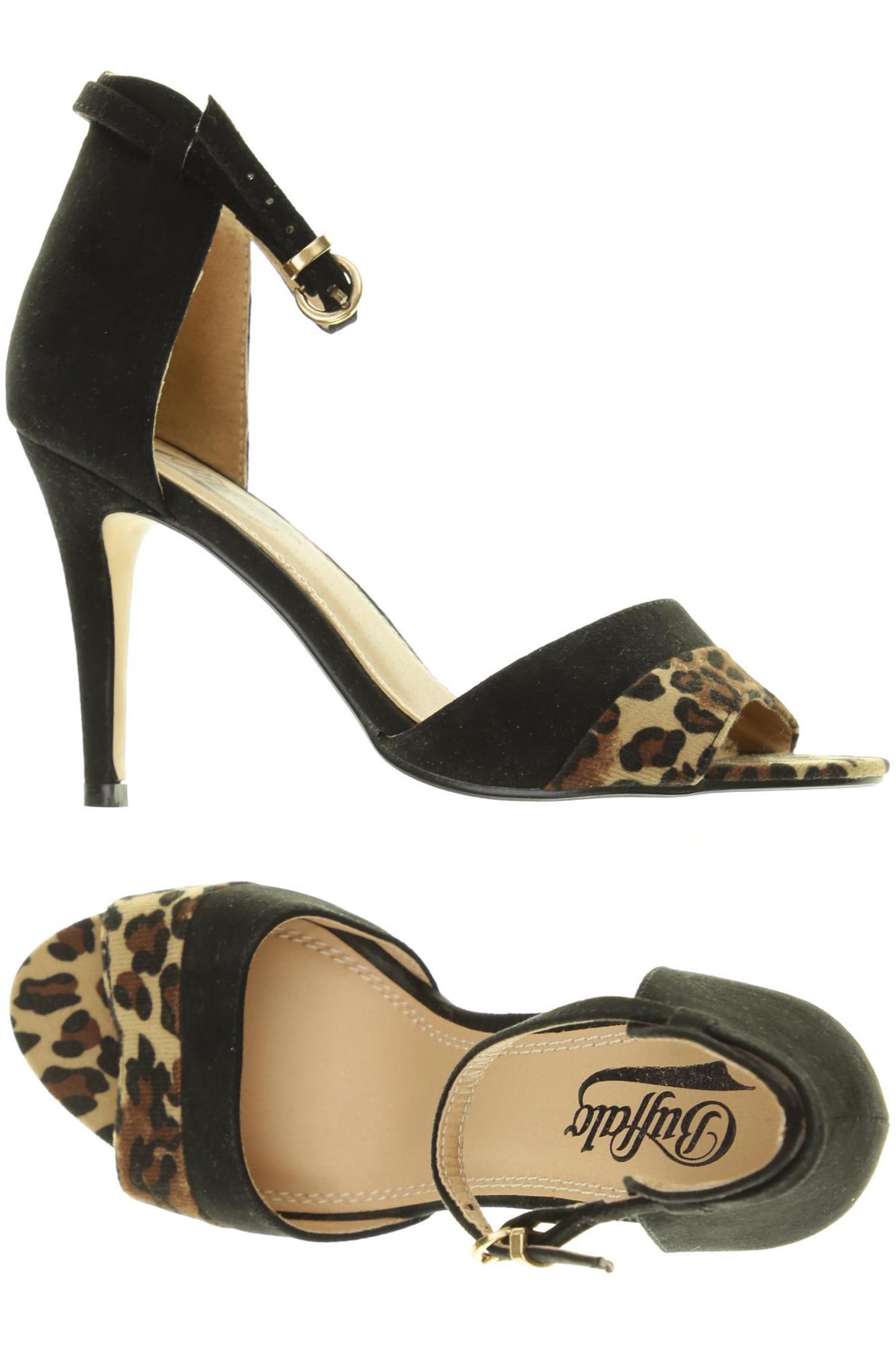 

Buffalo London Damen Sandale, schwarz, Gr. 38