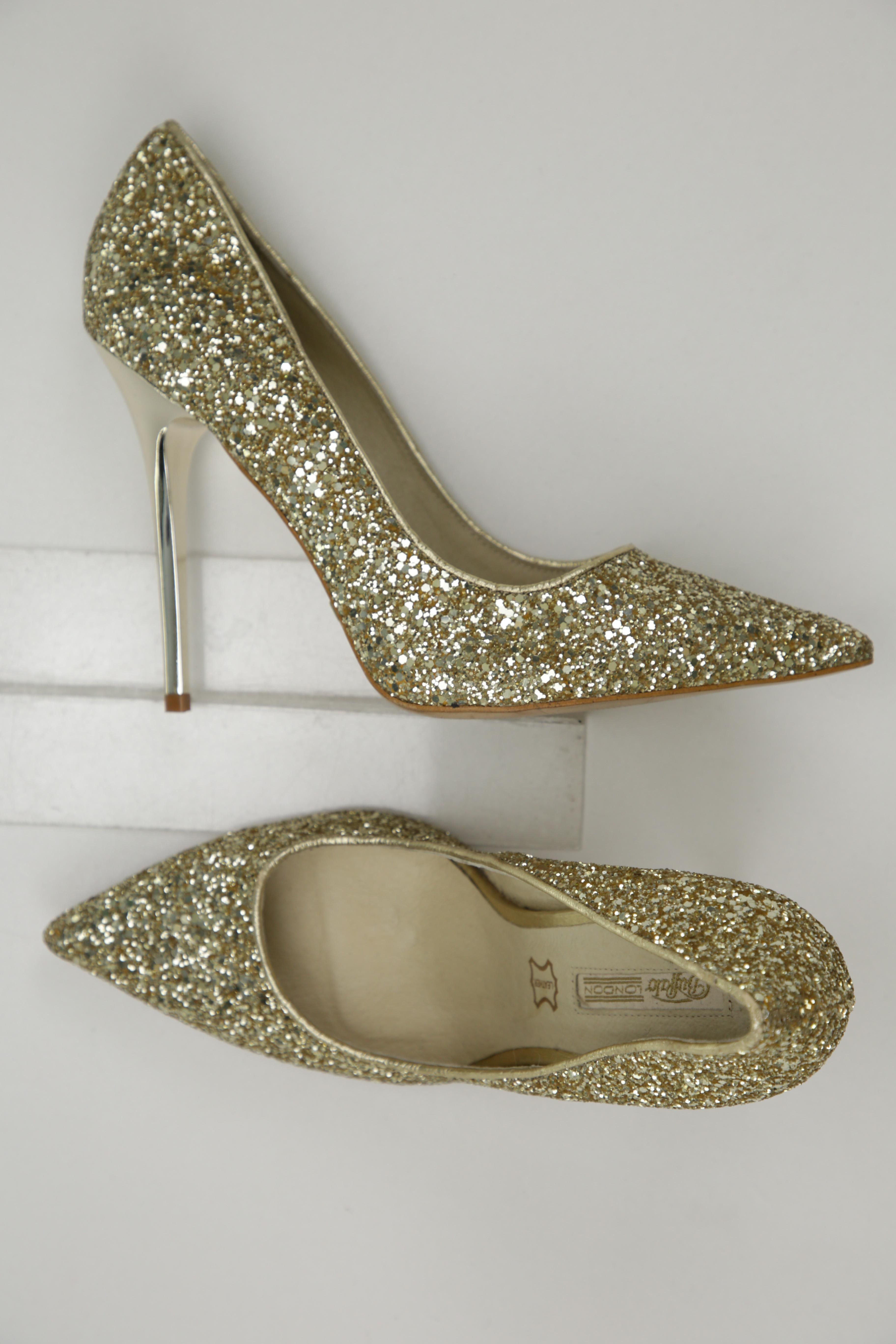 

Buffalo London Damen Pumps, gelb, Gr. 41