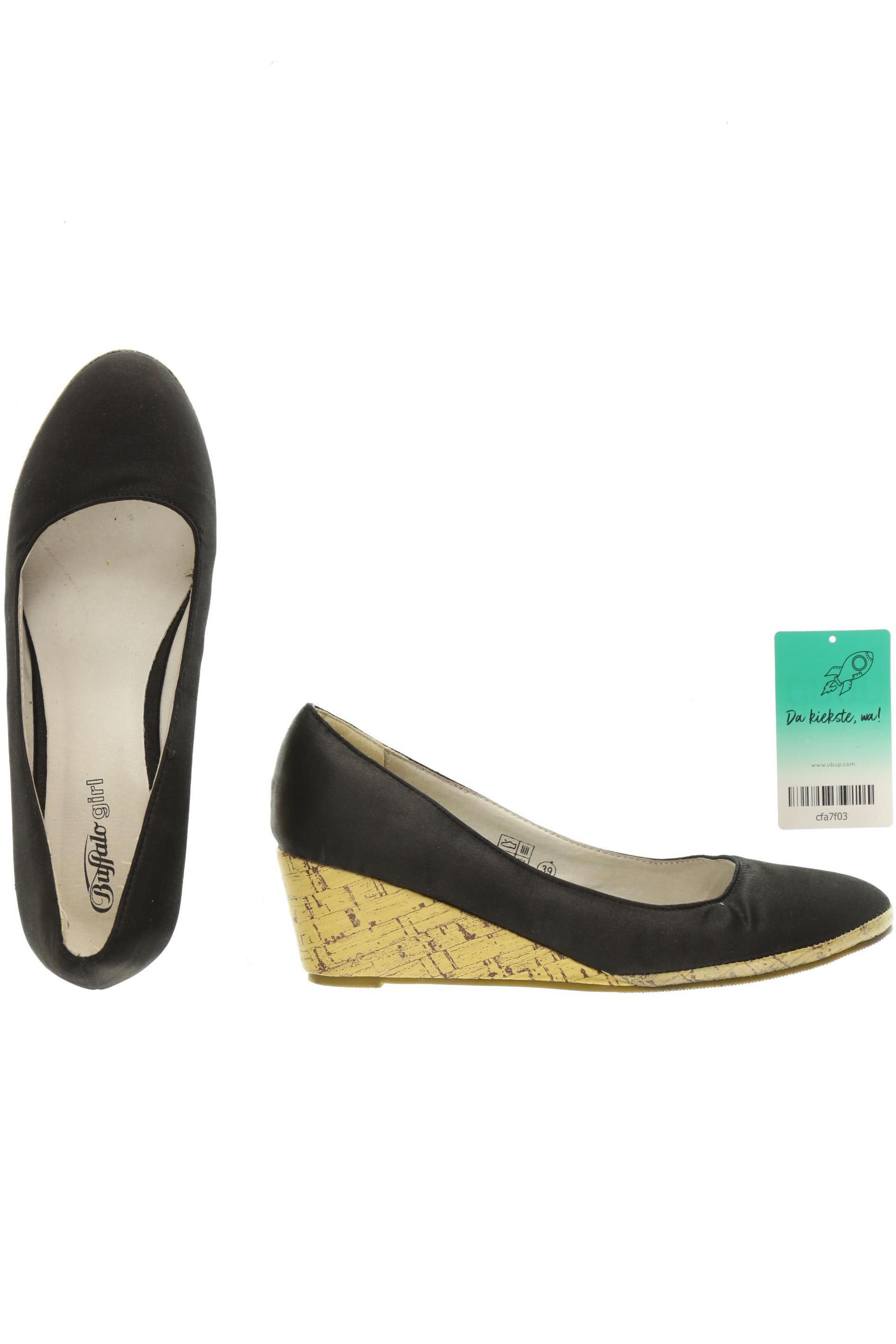 

Buffalo London Damen Pumps, schwarz, Gr. 39