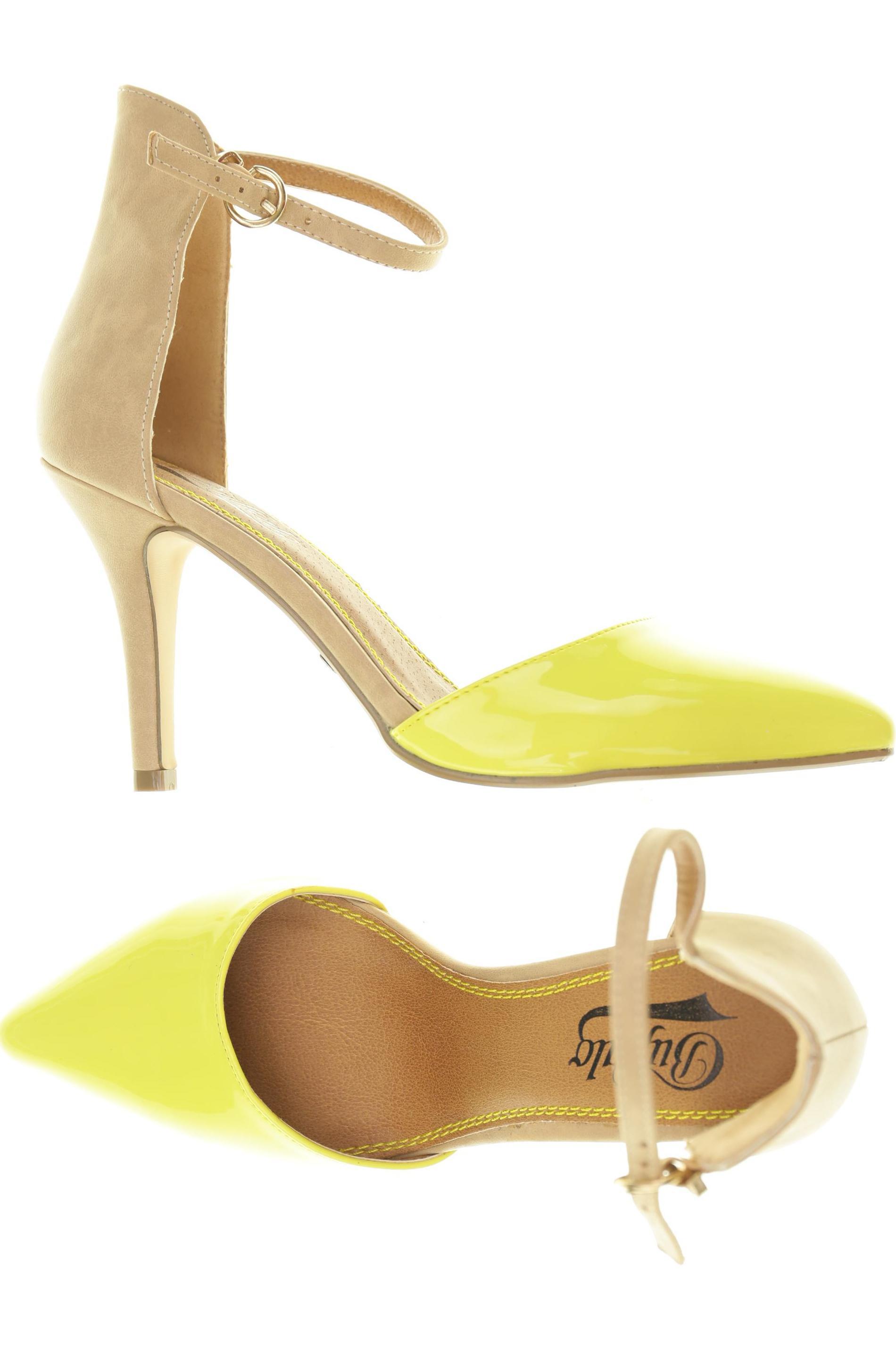 

Buffalo London Damen Pumps, gelb, Gr. 38