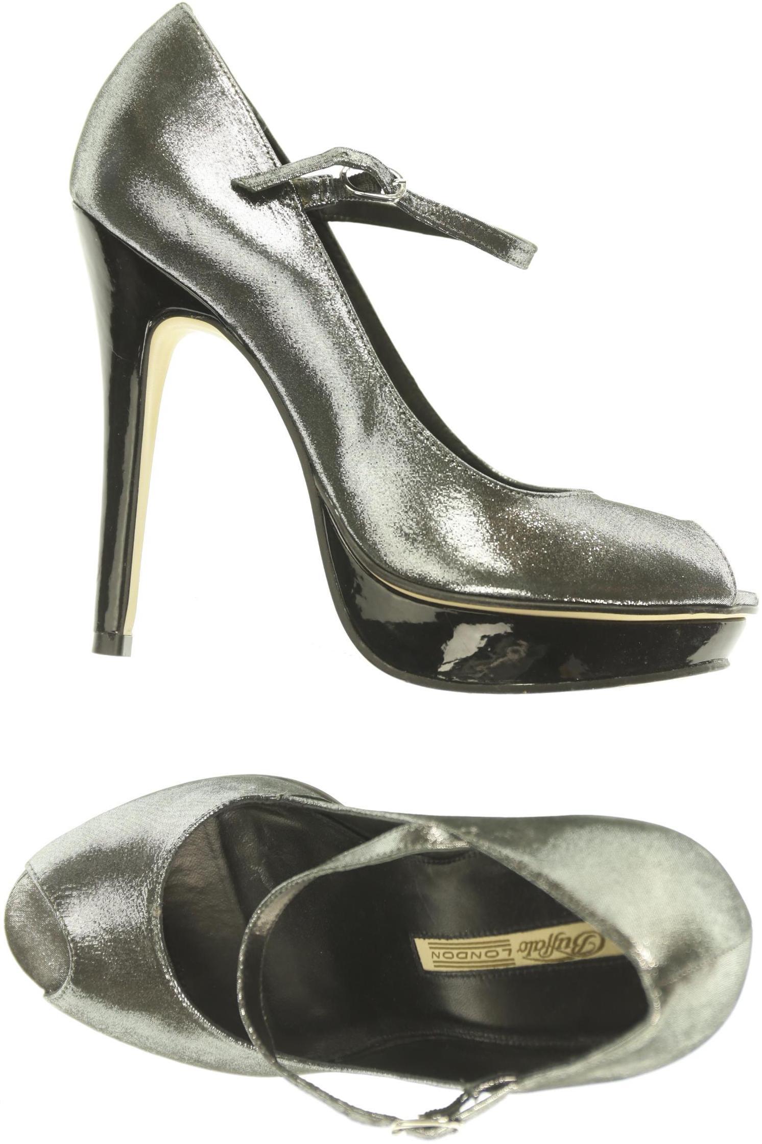 

Buffalo London Damen Pumps, silber, Gr. 37