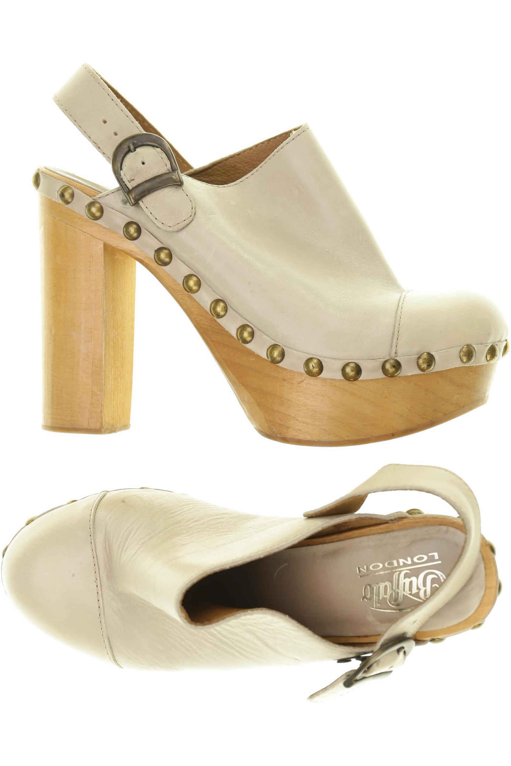 

Buffalo London Damen Sandale, beige, Gr. 38