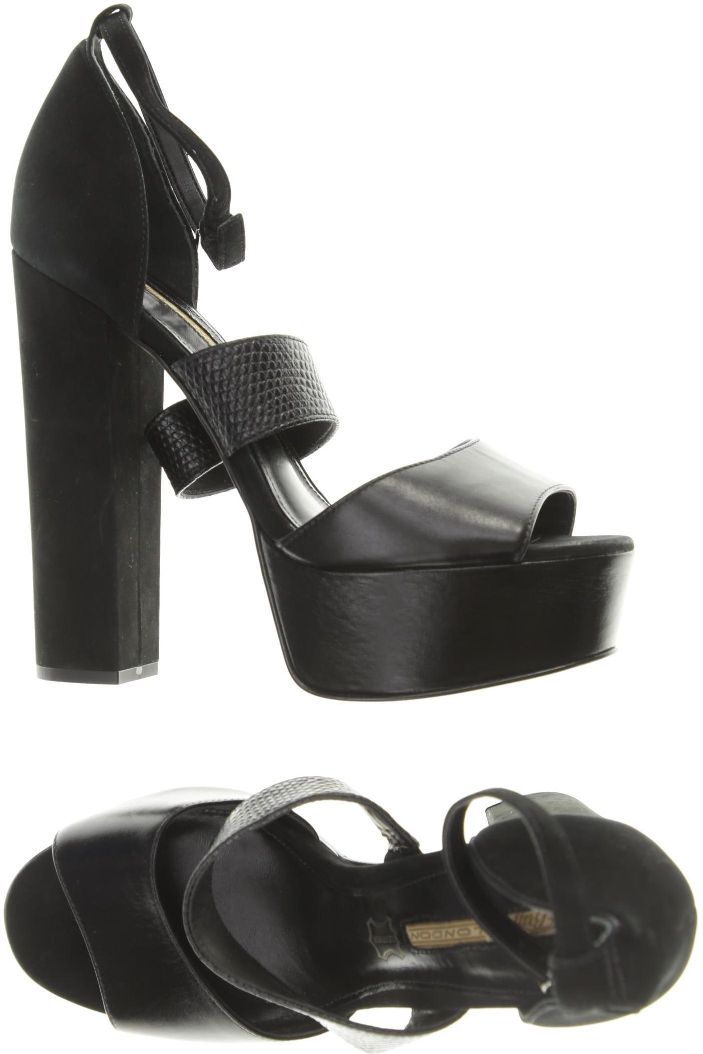 

Buffalo London Damen Sandale, schwarz, Gr. 39