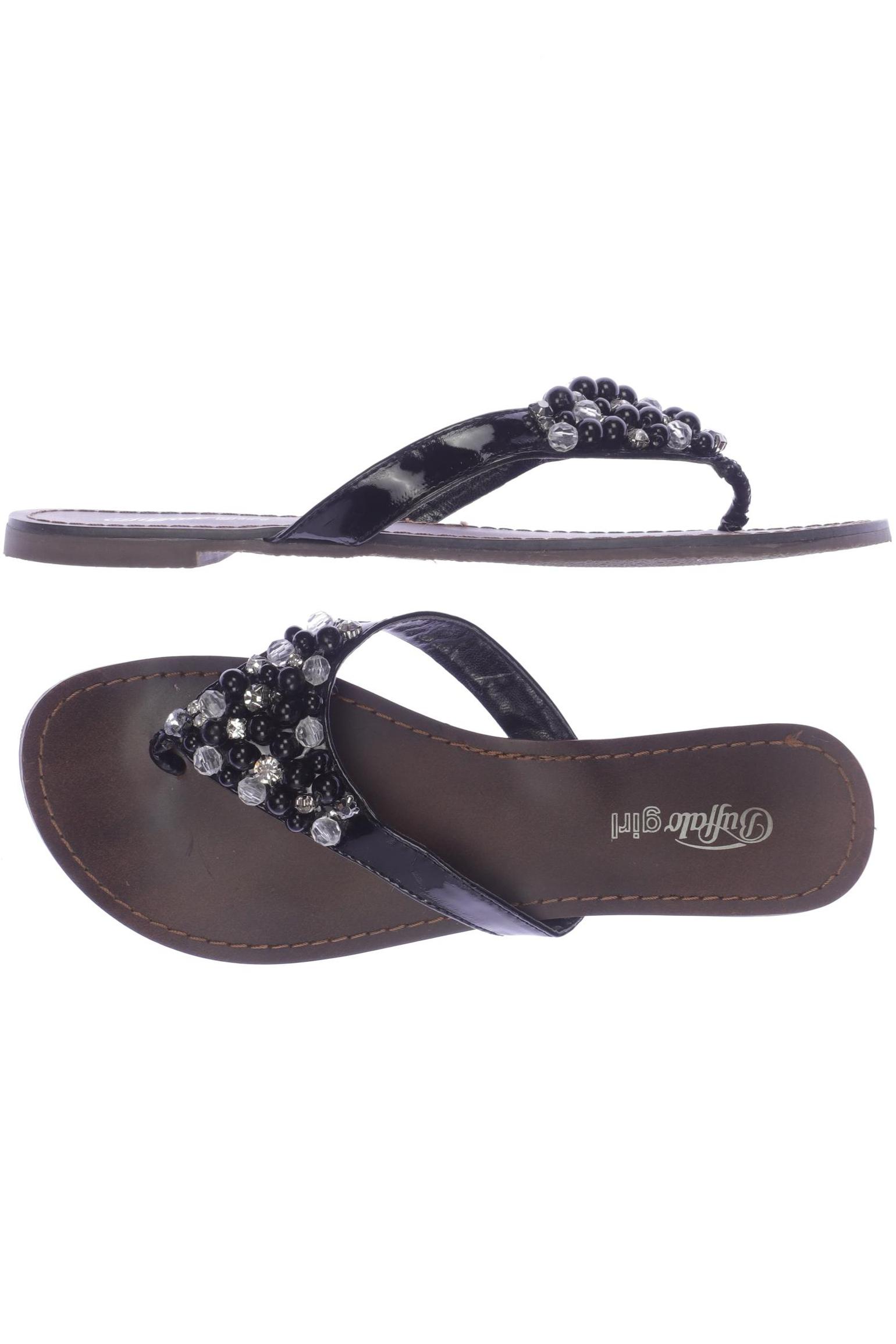

Buffalo Damen Sandale, schwarz