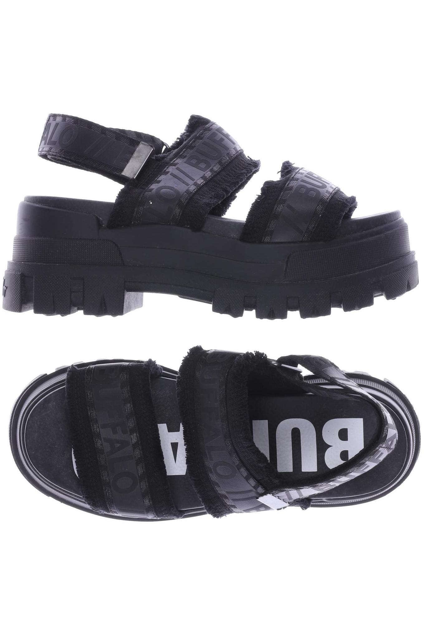 

Buffalo Damen Sandale, schwarz