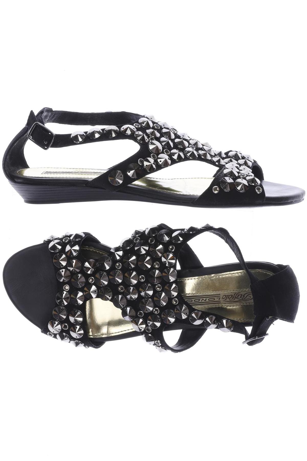 

Buffalo Damen Sandale, schwarz