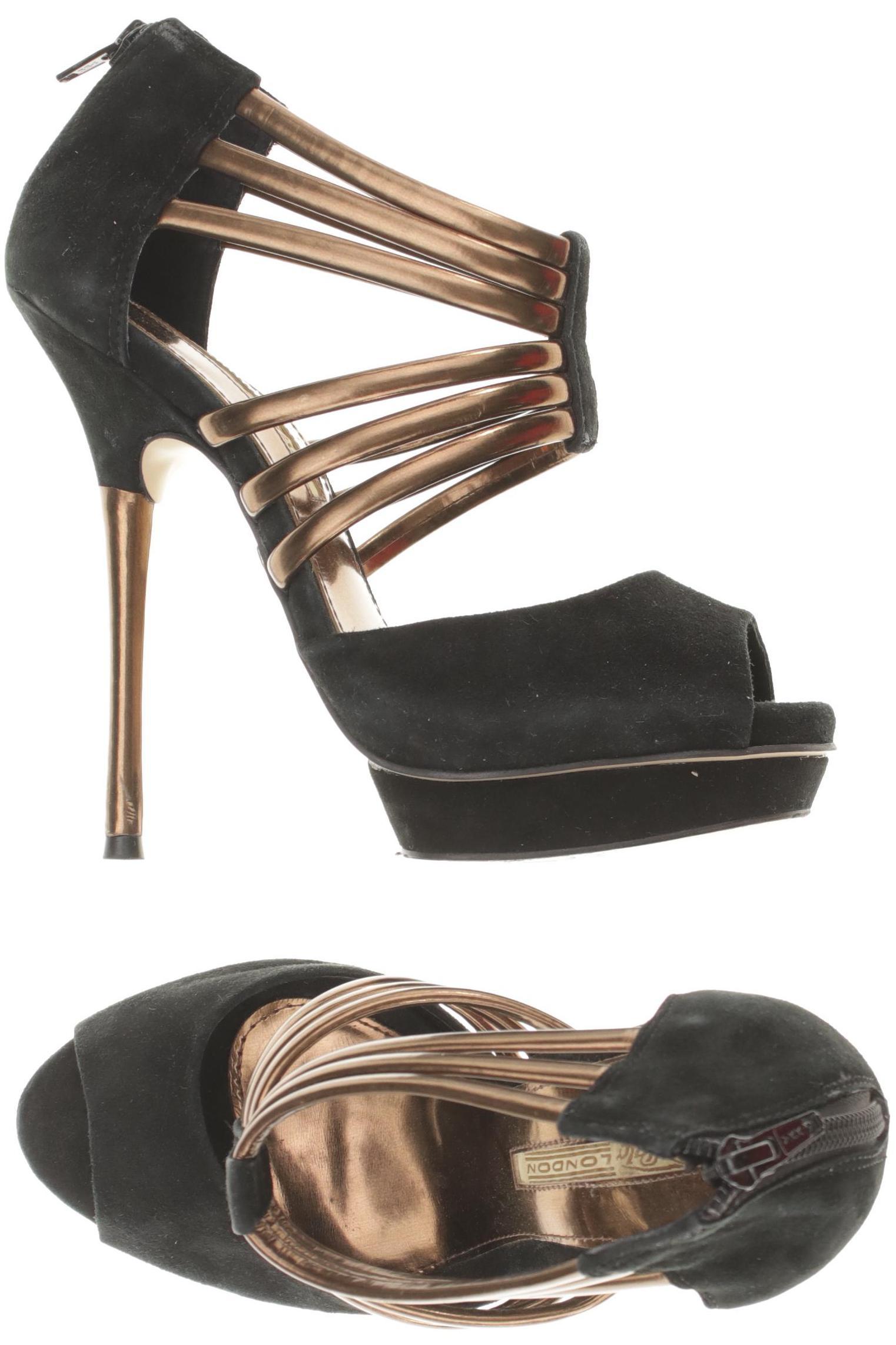 

Buffalo London Damen Sandale, schwarz, Gr. 38