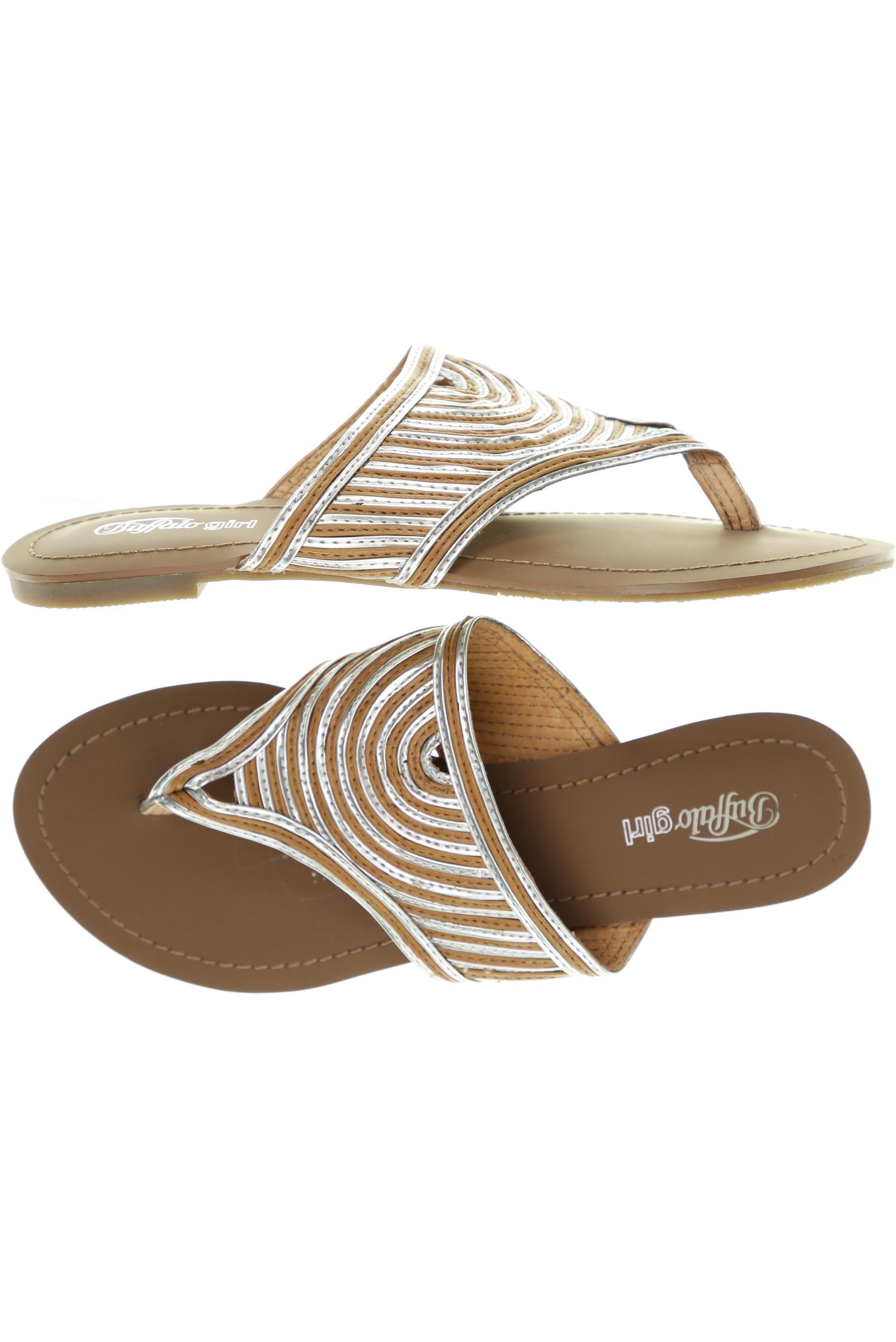 

Buffalo London Damen Sandale, braun, Gr. 39