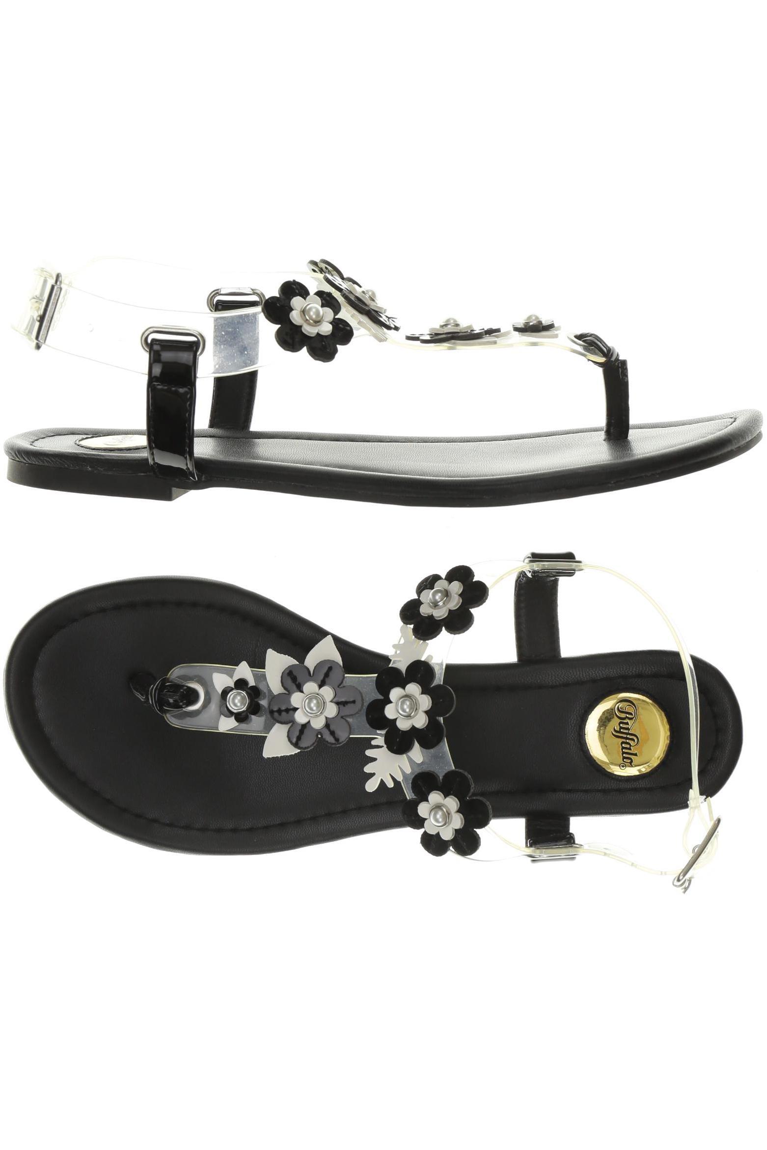 

Buffalo London Damen Sandale, schwarz, Gr. 39
