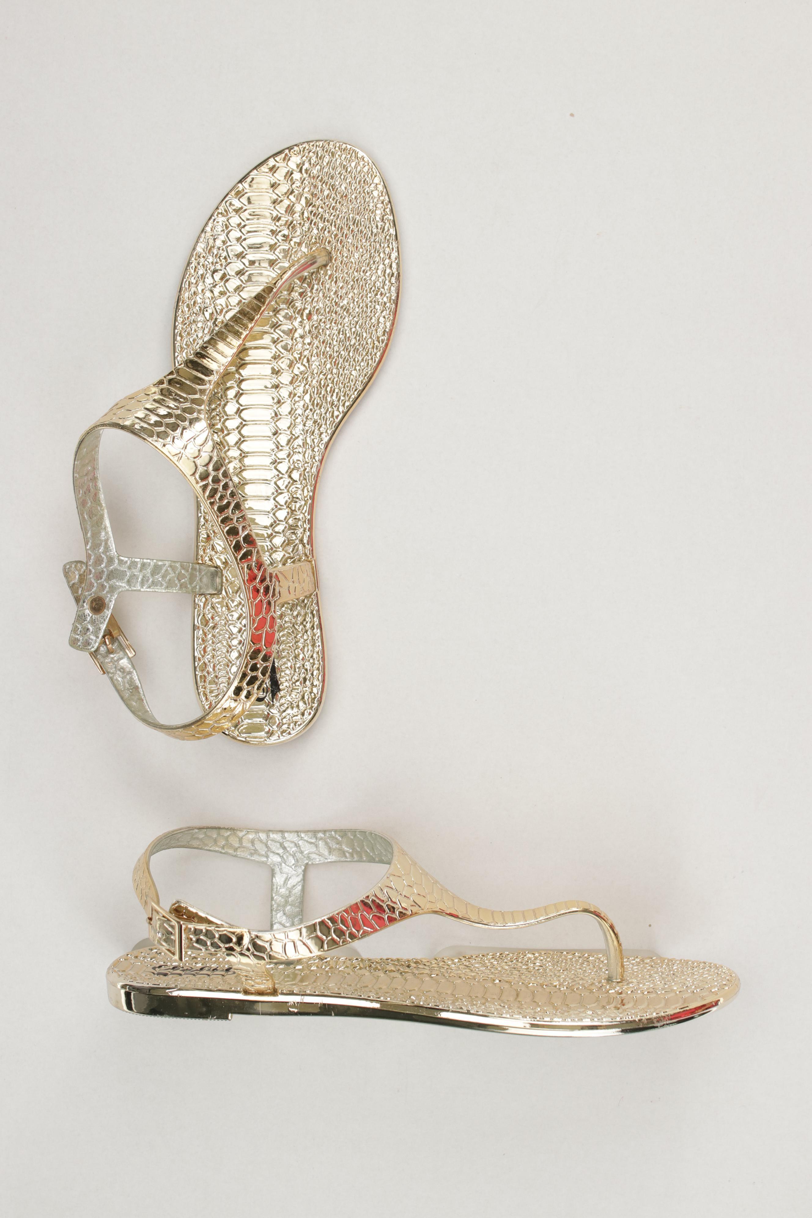 

Buffalo London Damen Sandale, gelb, Gr. 40