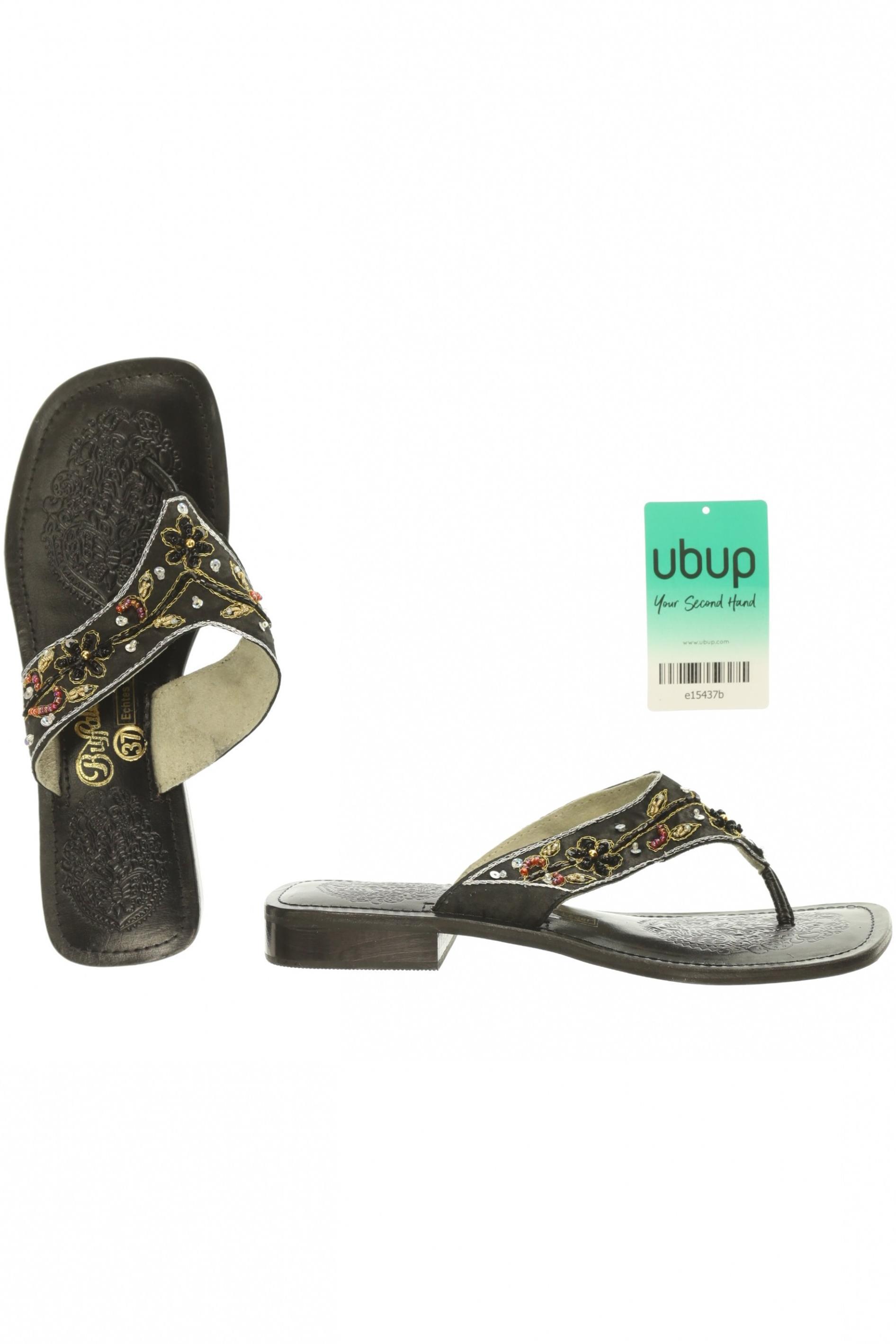 

Buffalo London Damen Sandale, schwarz, Gr. 37