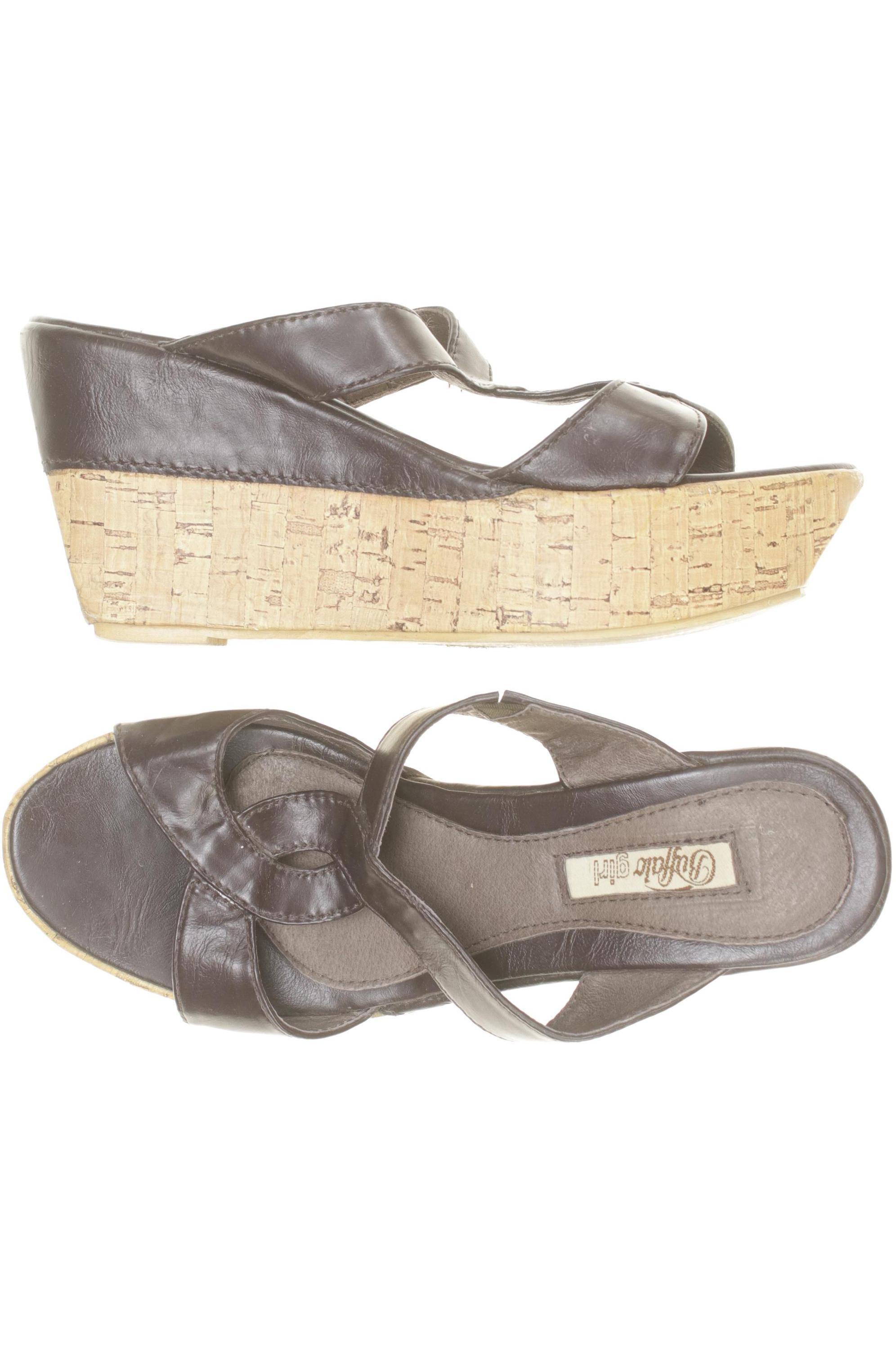 

Buffalo London Damen Sandale, braun, Gr. 39