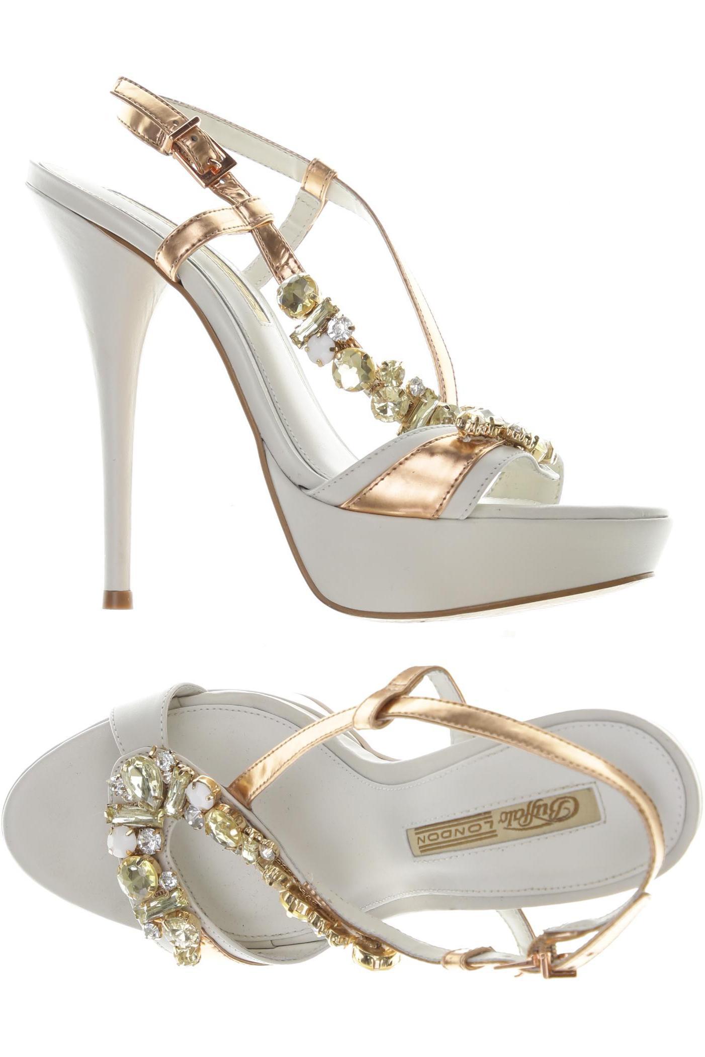 

Buffalo London Damen Sandale, weiß, Gr. 39