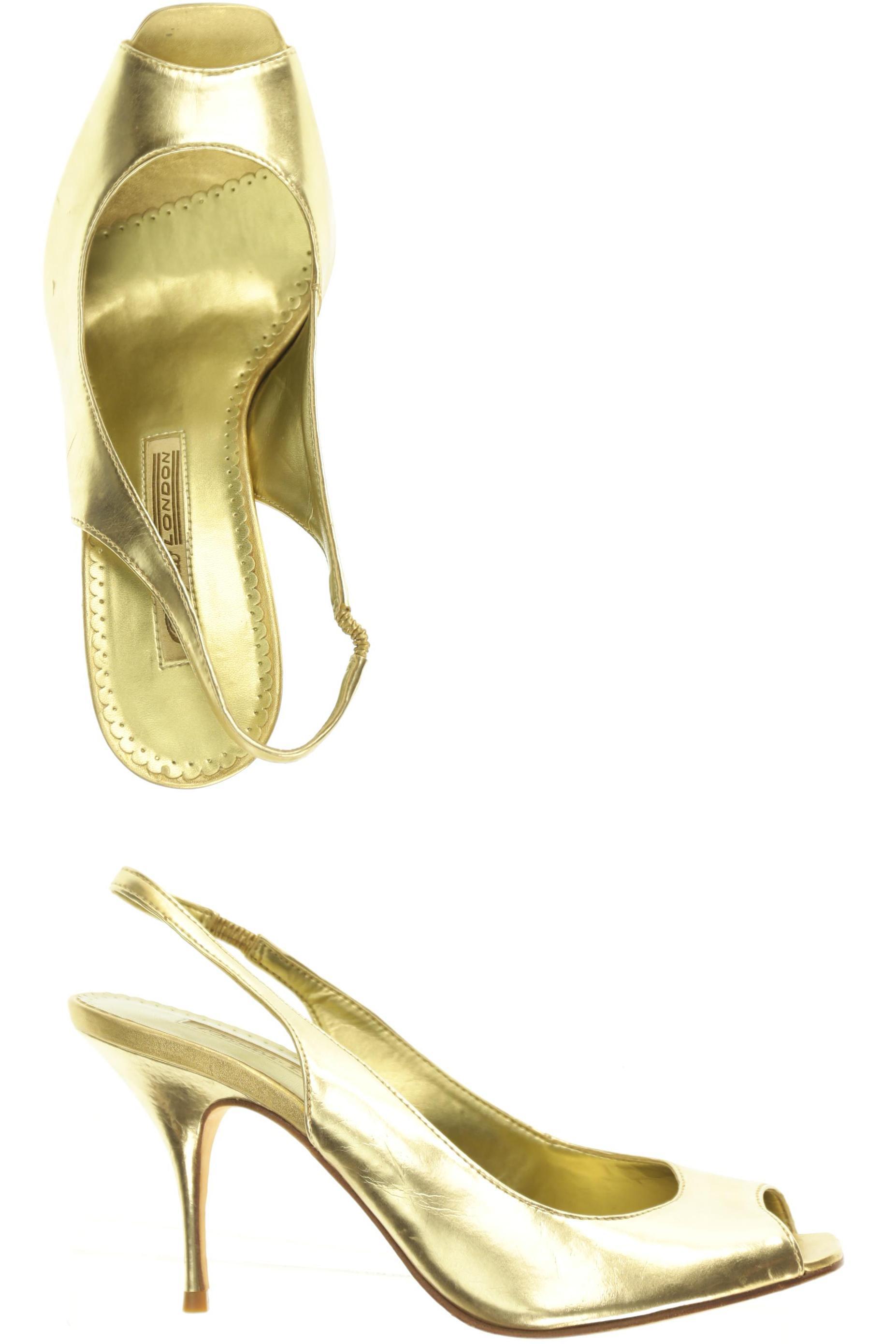 

Buffalo London Damen Sandale, gelb, Gr. 38