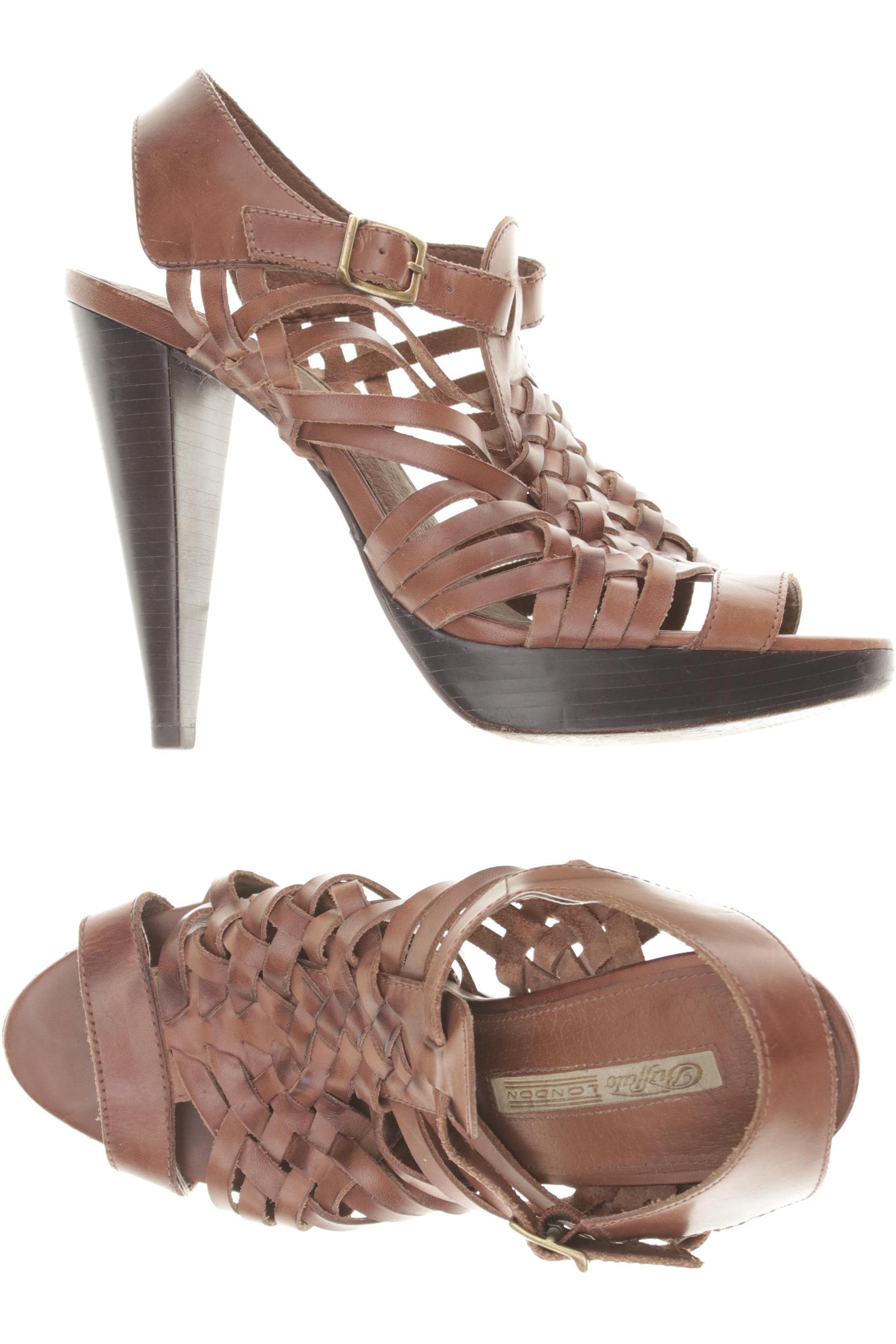 

Buffalo London Damen Sandale, braun, Gr. 39